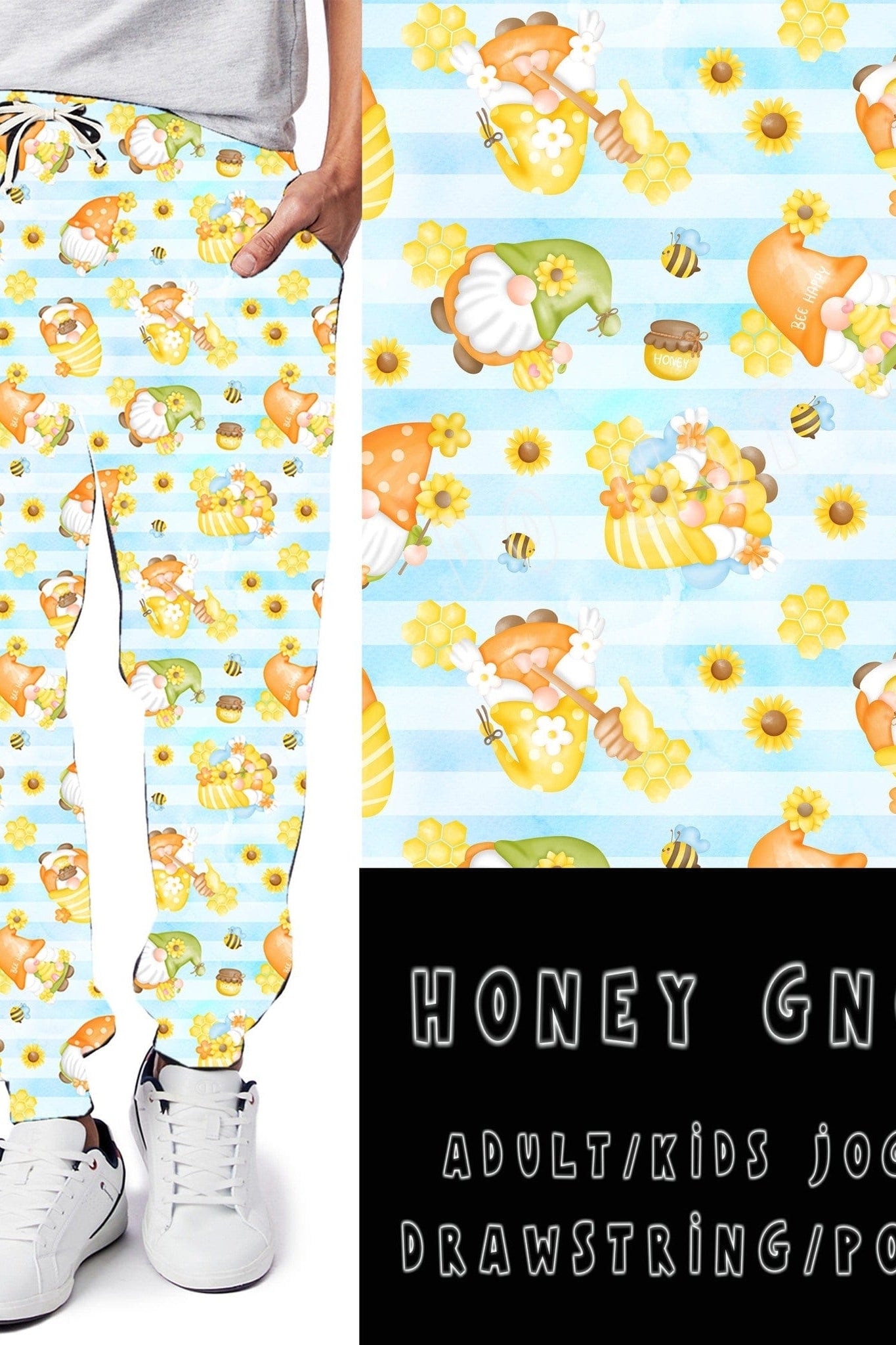 BATCH 65- HONEY GNOME LEGGINGS/CAPRI/JOGGERS-Stay Foxy Boutique, Florissant, Missouri