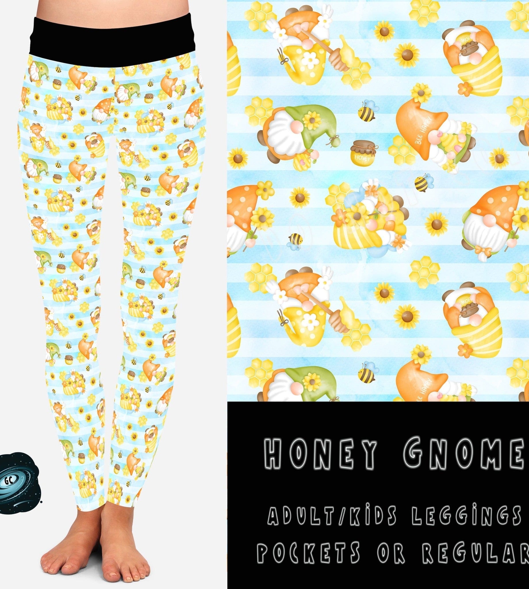 BATCH 65- HONEY GNOME LEGGINGS/CAPRI/JOGGERS-Stay Foxy Boutique, Florissant, Missouri