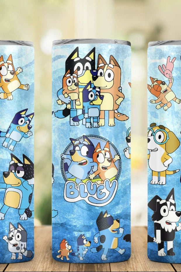 Bluey Tumbler-Stay Foxy Boutique, Florissant, Missouri
