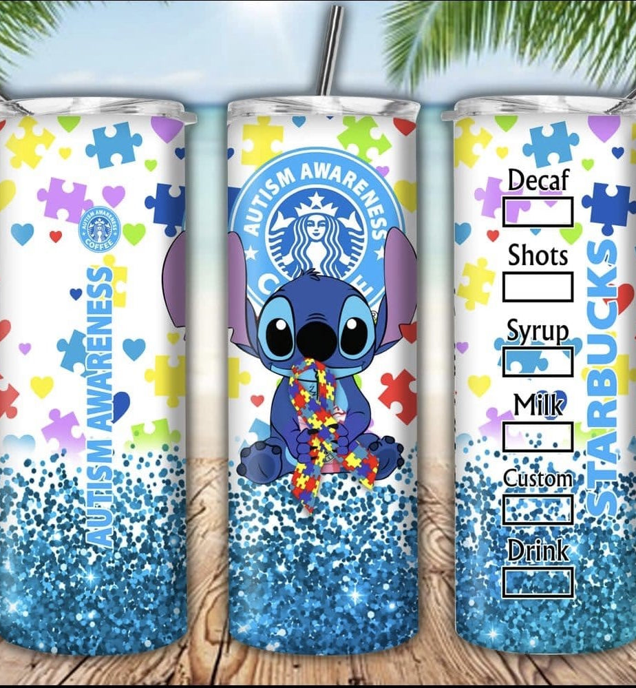 Autism Awareness Tumbler-Stay Foxy Boutique, Florissant, Missouri