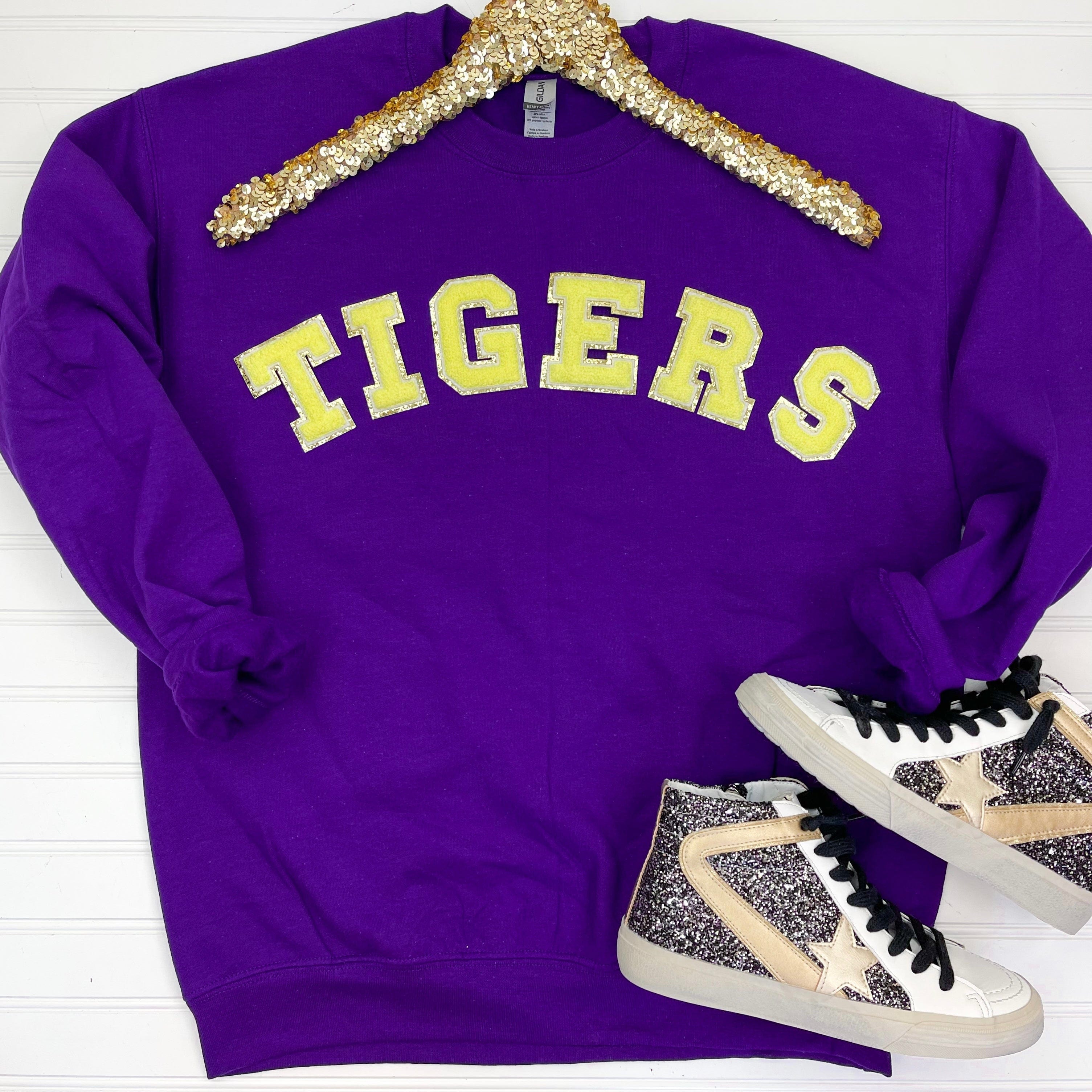 PREORDER: Game Day Patch Sweatshirt-Womens-Stay Foxy Boutique, Florissant, Missouri