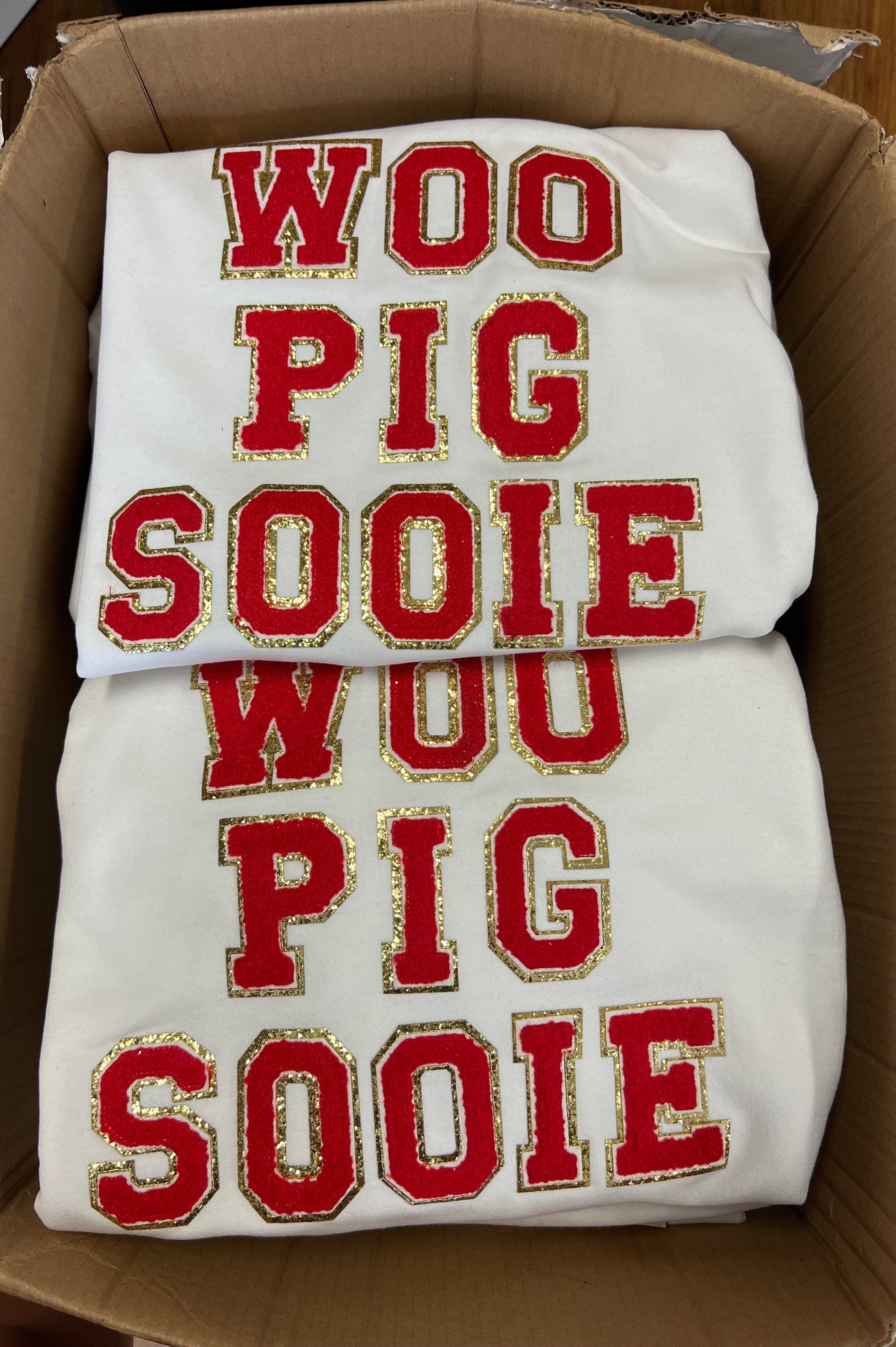 PREORDER: Game Day Patch Sweatshirt-Womens-Stay Foxy Boutique, Florissant, Missouri