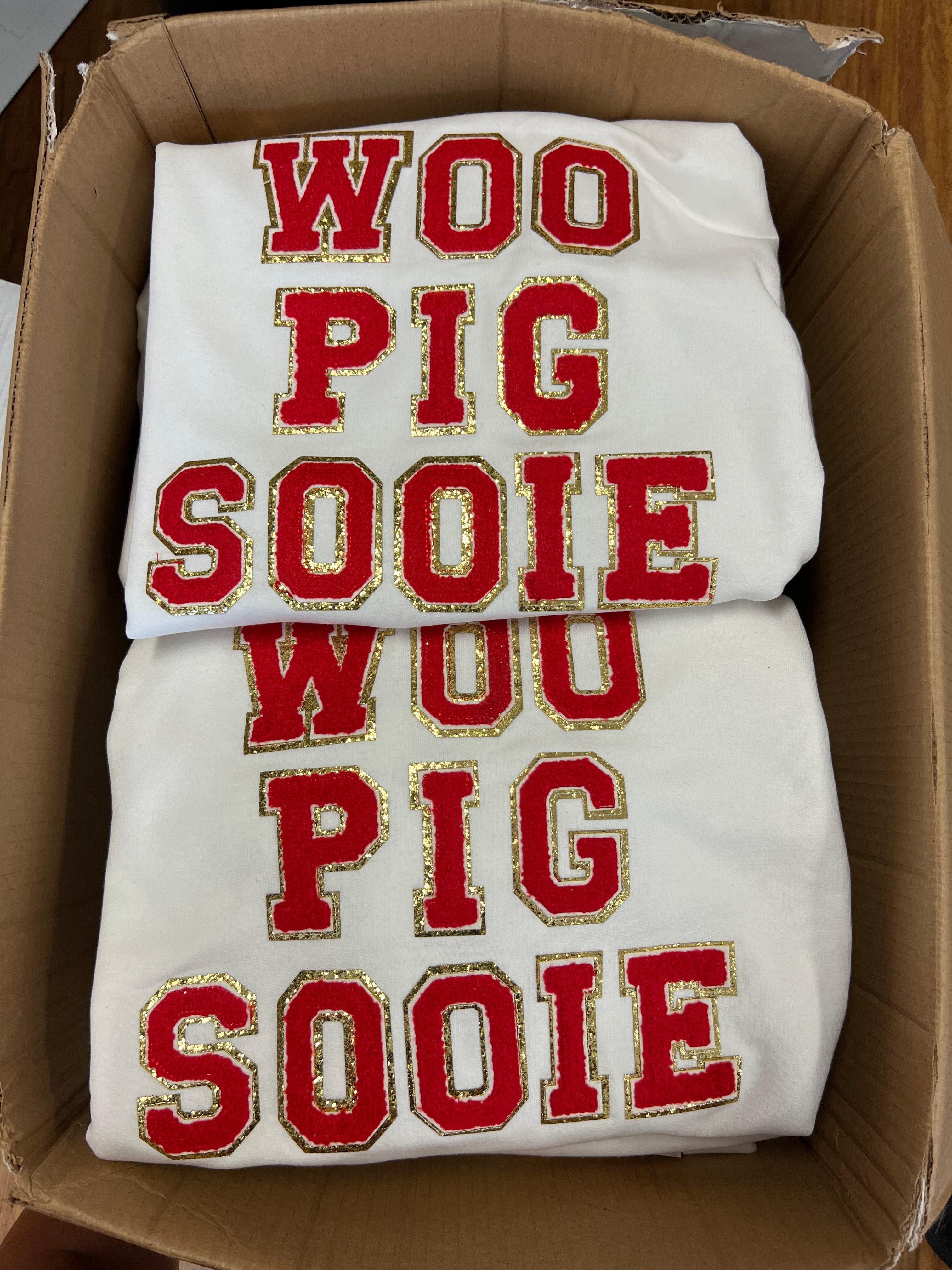 PREORDER: Game Day Patch Sweatshirt-Womens-Stay Foxy Boutique, Florissant, Missouri