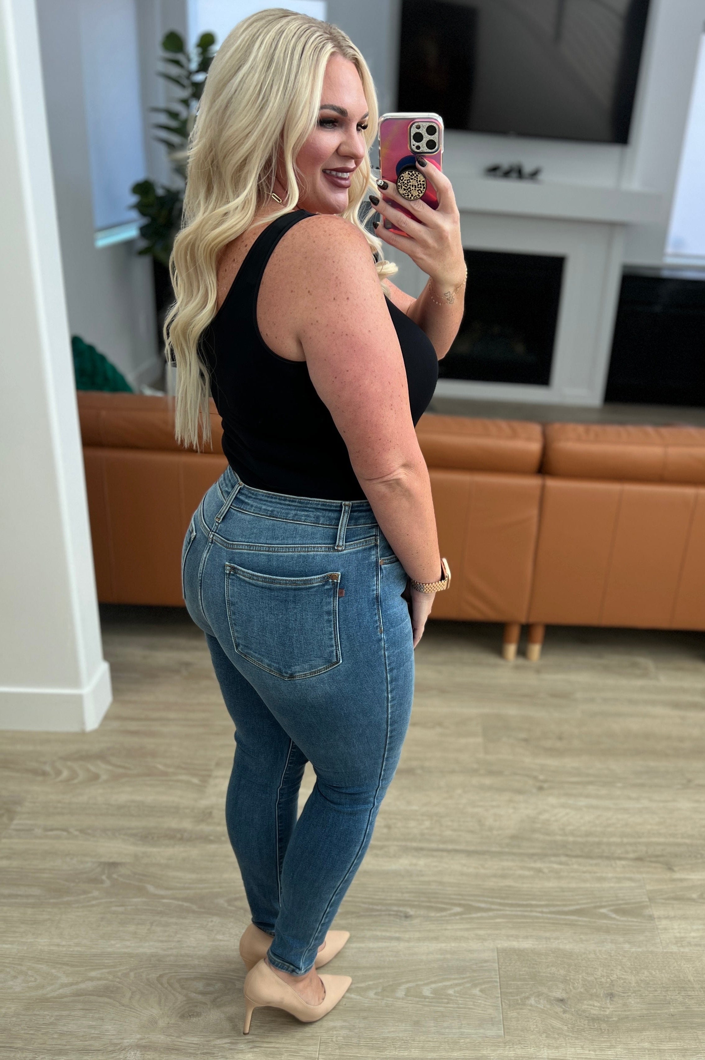 Bryant High Rise Thermal Skinny Jean-Womens-Stay Foxy Boutique, Florissant, Missouri