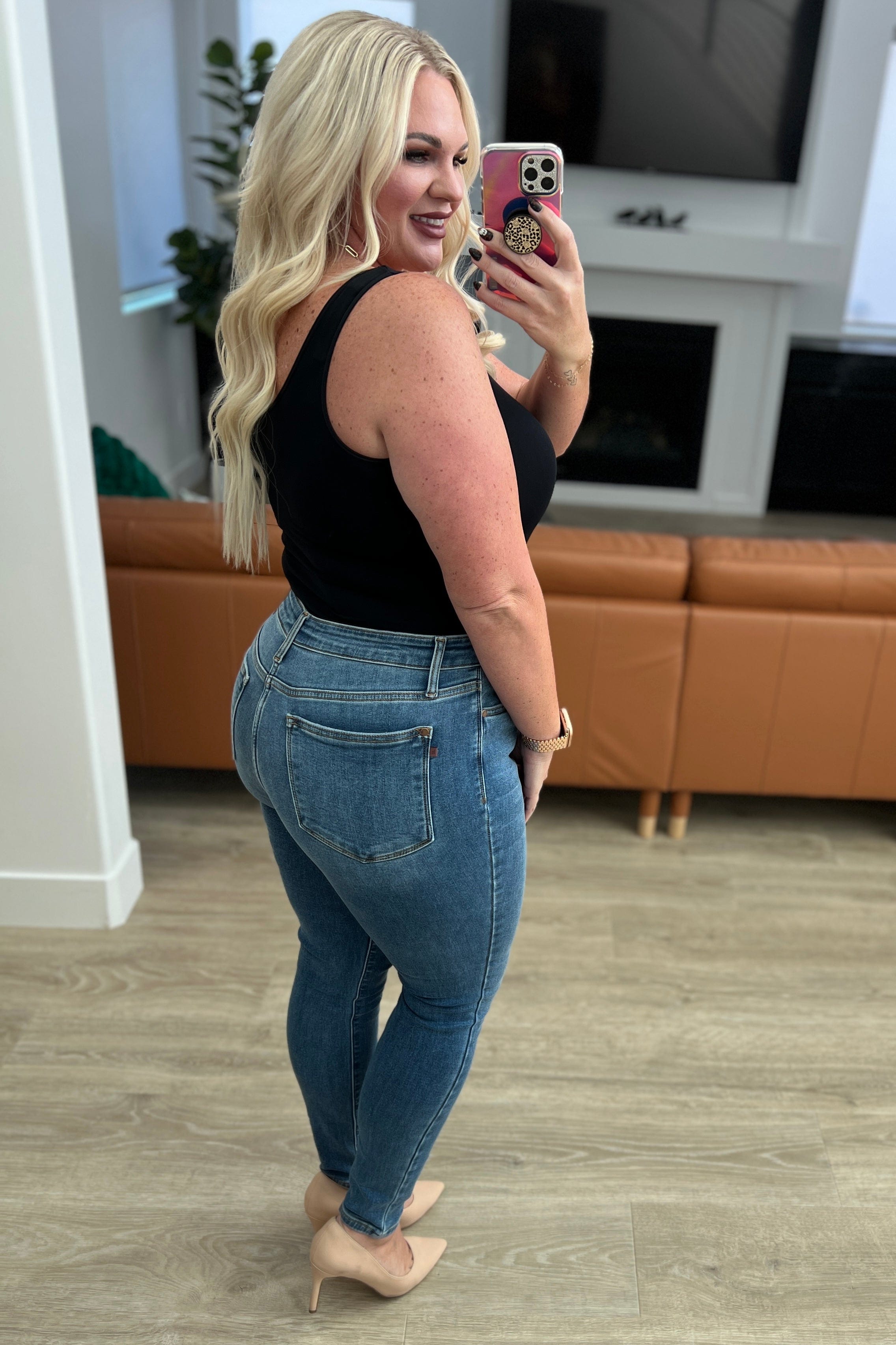 Bryant High Rise Thermal Skinny Jean-Womens-Stay Foxy Boutique, Florissant, Missouri