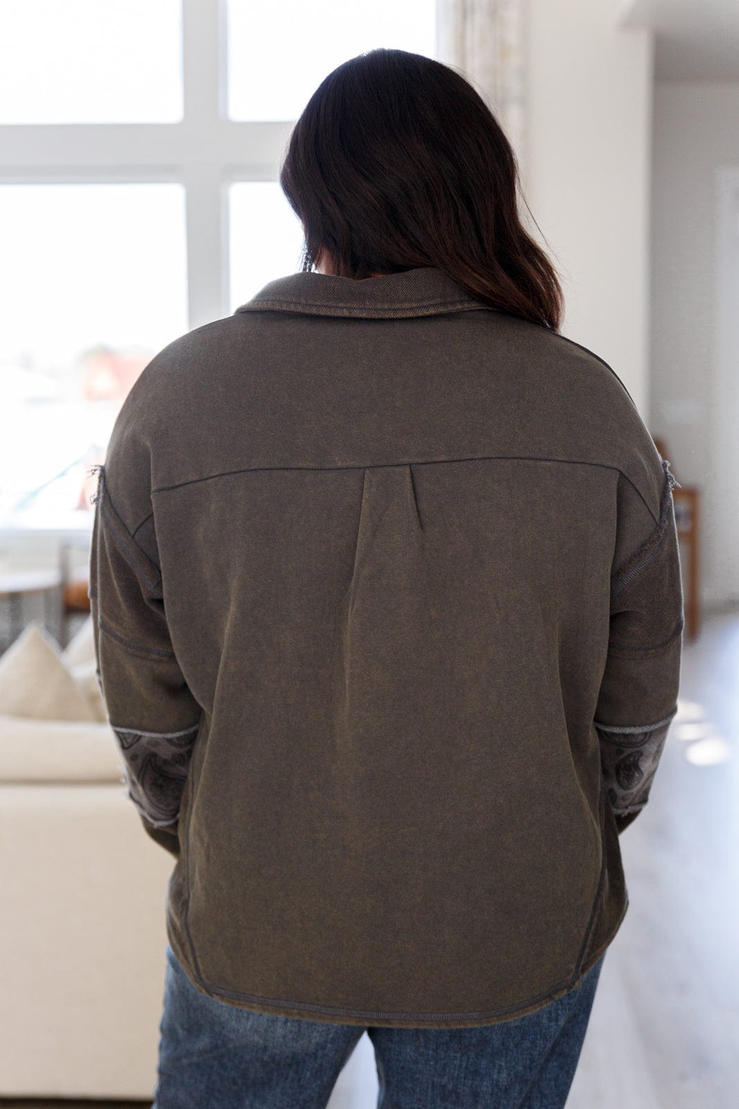 Moonstone Mineral Wash Pullover-Tops-Stay Foxy Boutique, Florissant, Missouri