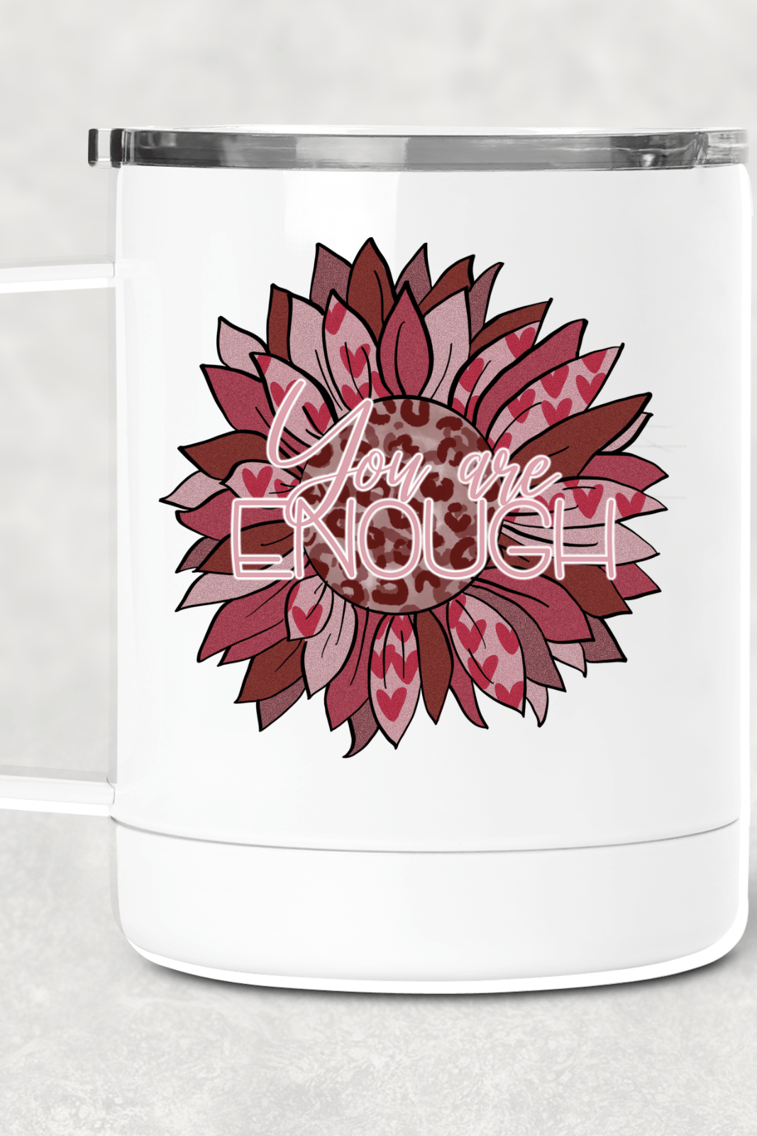 You Are Enough Mug /Wine Cup-Stay Foxy Boutique, Florissant, Missouri