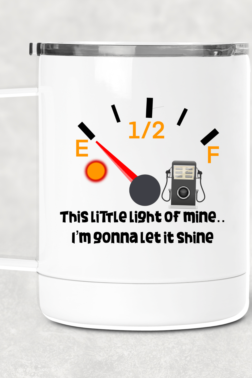 This Little Light Mug /Wine Cup-Stay Foxy Boutique, Florissant, Missouri