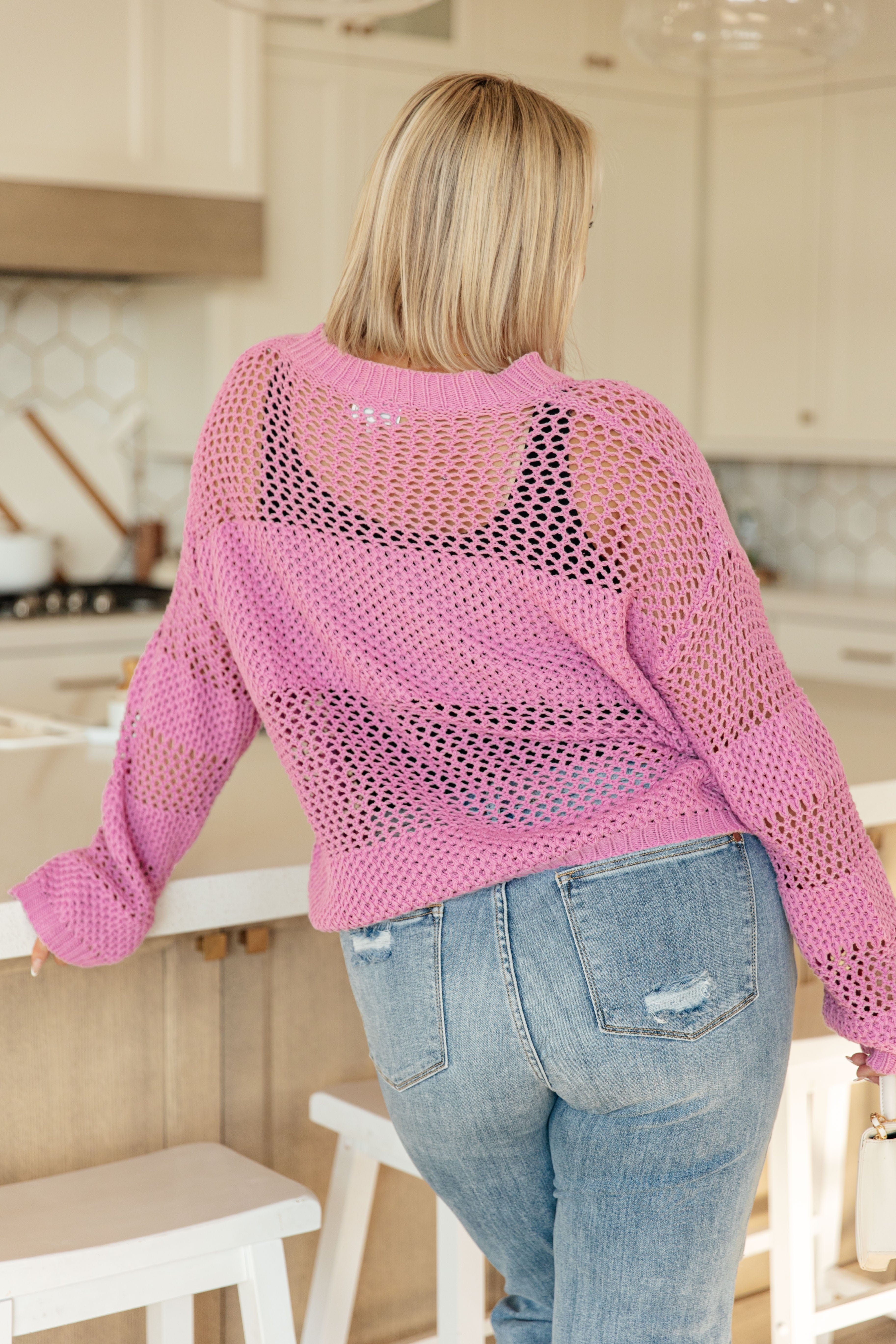 My Latest Love Loose Knit Sweater-Womens-Stay Foxy Boutique, Florissant, Missouri