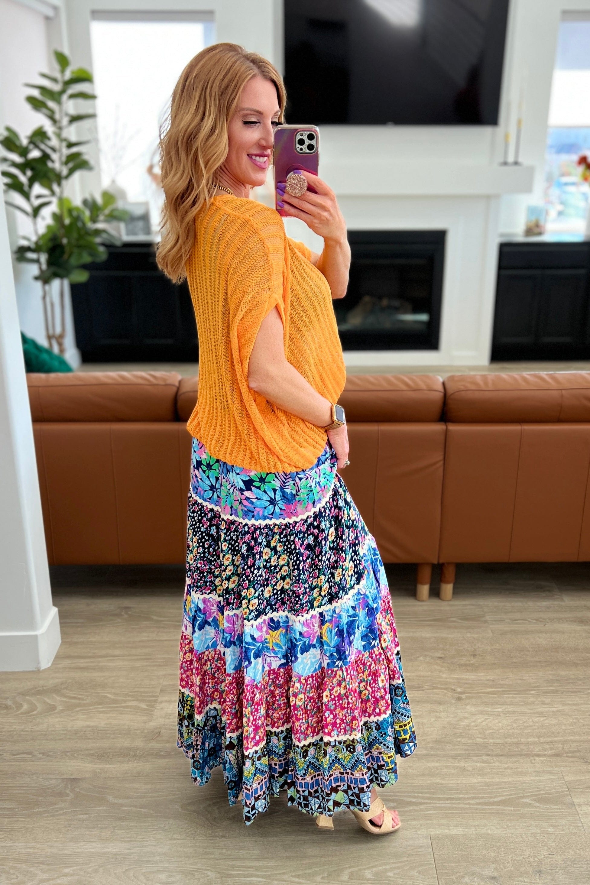 Everlasting Friend Tiered Skirt-Skirts-Stay Foxy Boutique, Florissant, Missouri