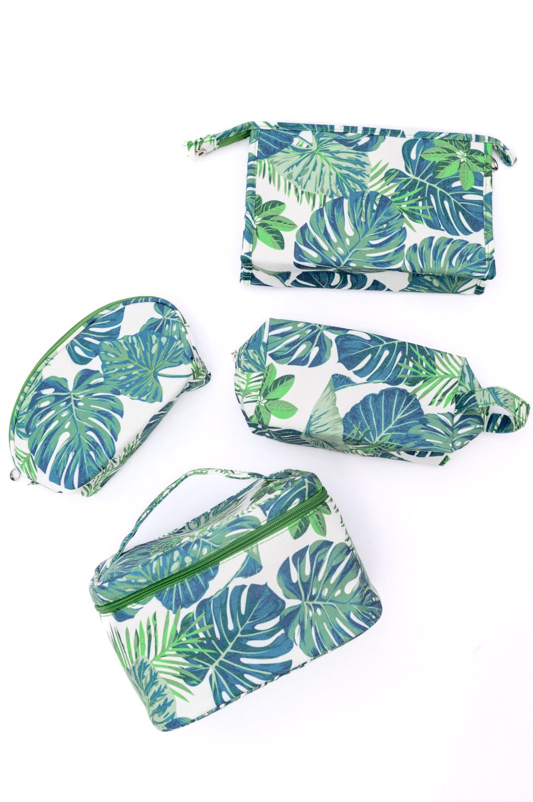 Plant Lover Cosmetic Bags Set of 4-Womens-Stay Foxy Boutique, Florissant, Missouri