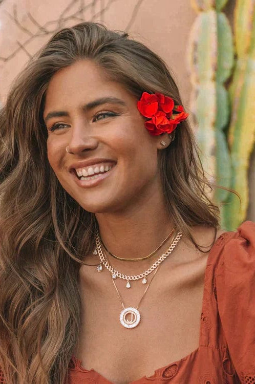 PREORDER: Radiant Initial Necklace-Womens-Stay Foxy Boutique, Florissant, Missouri