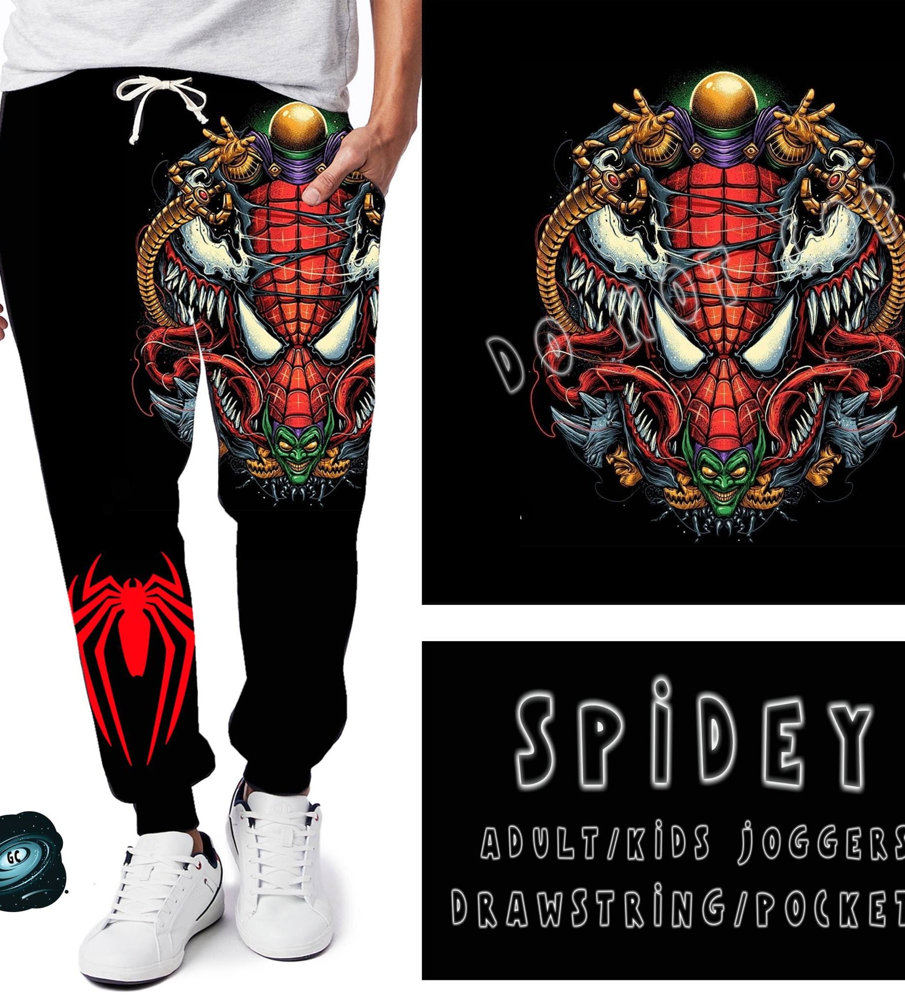 BATCH 65- SPIDEY LEGGINGS/CAPRI/JOGGERS-Stay Foxy Boutique, Florissant, Missouri
