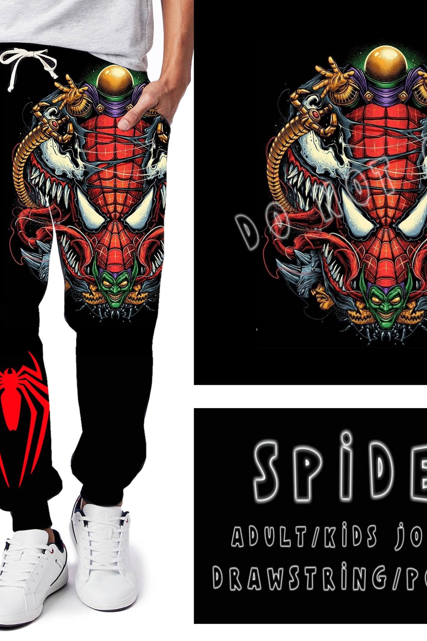BATCH 65- SPIDEY LEGGINGS/CAPRI/JOGGERS-Stay Foxy Boutique, Florissant, Missouri