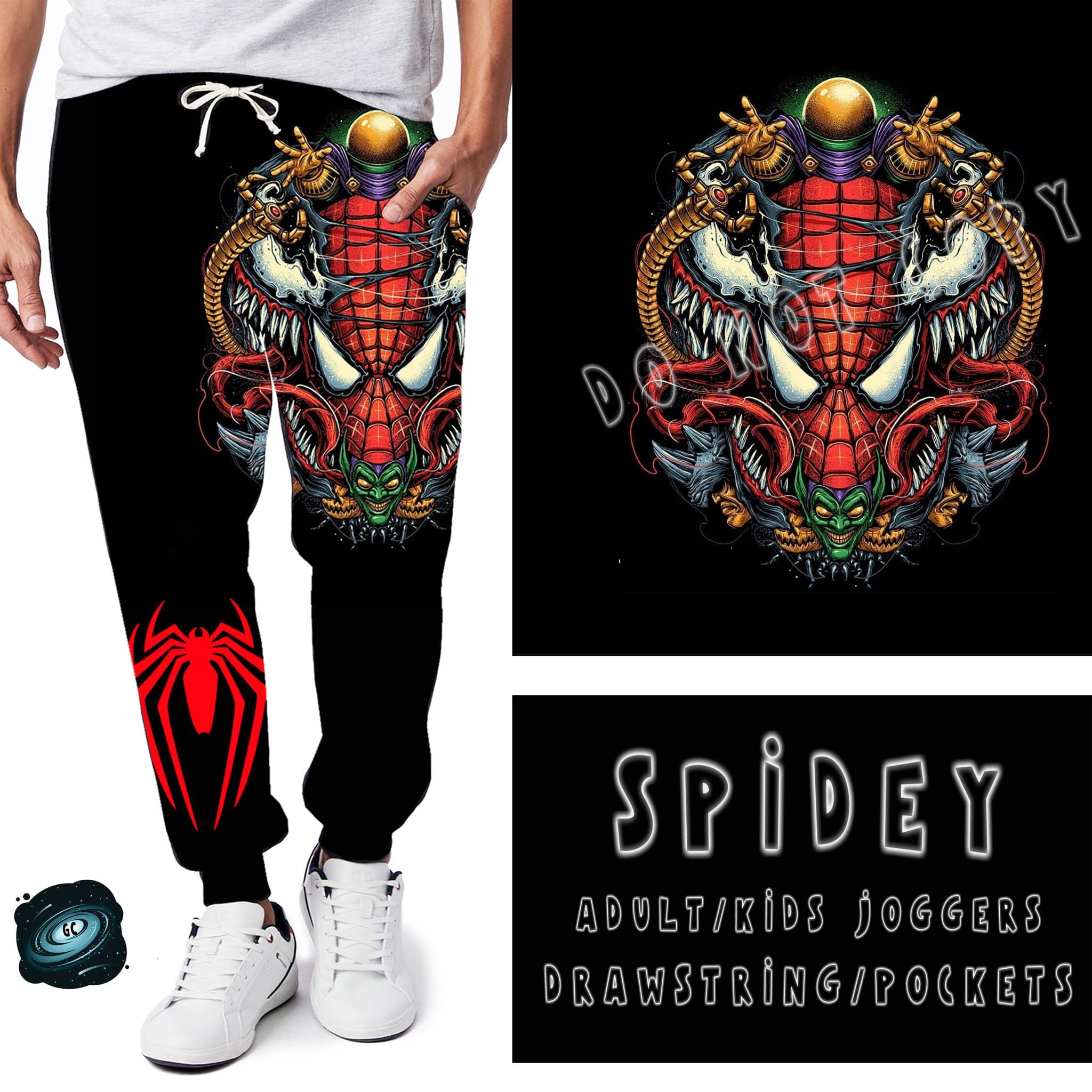 BATCH 65- SPIDEY LEGGINGS/CAPRI/JOGGERS-Stay Foxy Boutique, Florissant, Missouri