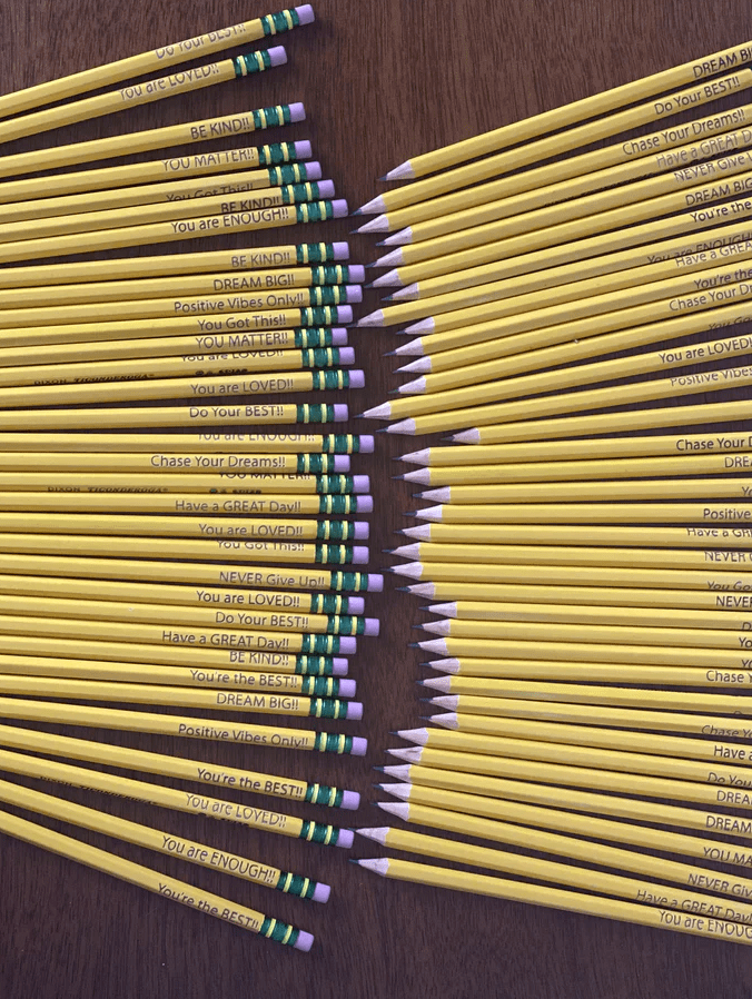 Affirmation Pencil Set-Pencils-Stay Foxy Boutique, Florissant, Missouri