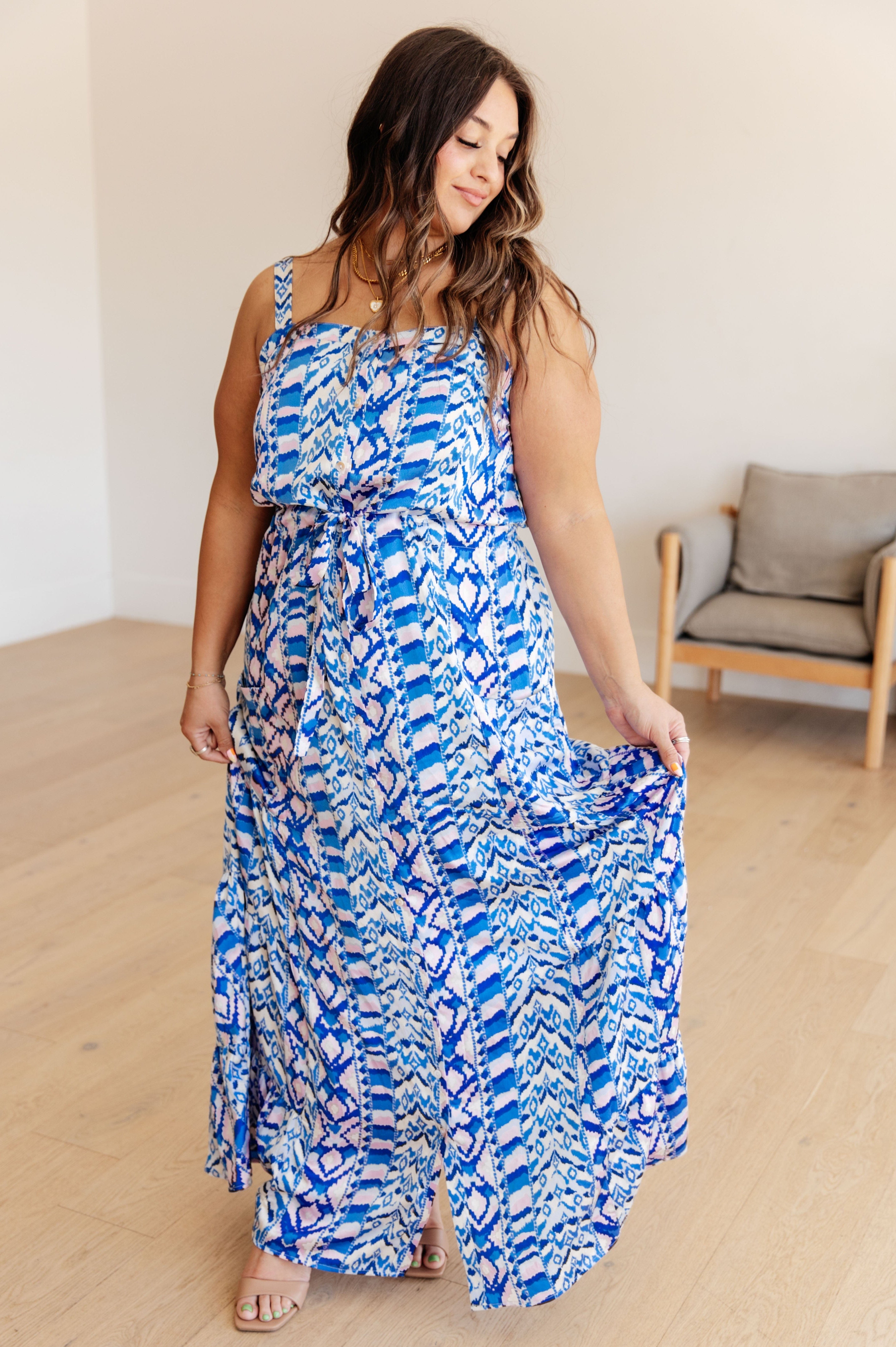 Seas The Day Maxi Dress-Womens-Stay Foxy Boutique, Florissant, Missouri