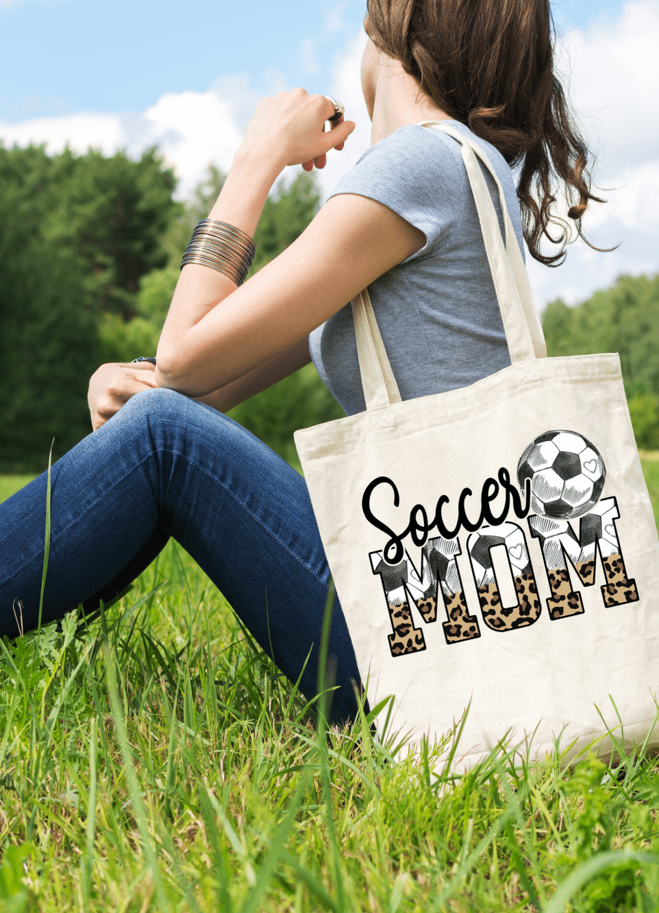 Soccer Mom Canvas Tote Bag-Stay Foxy Boutique, Florissant, Missouri