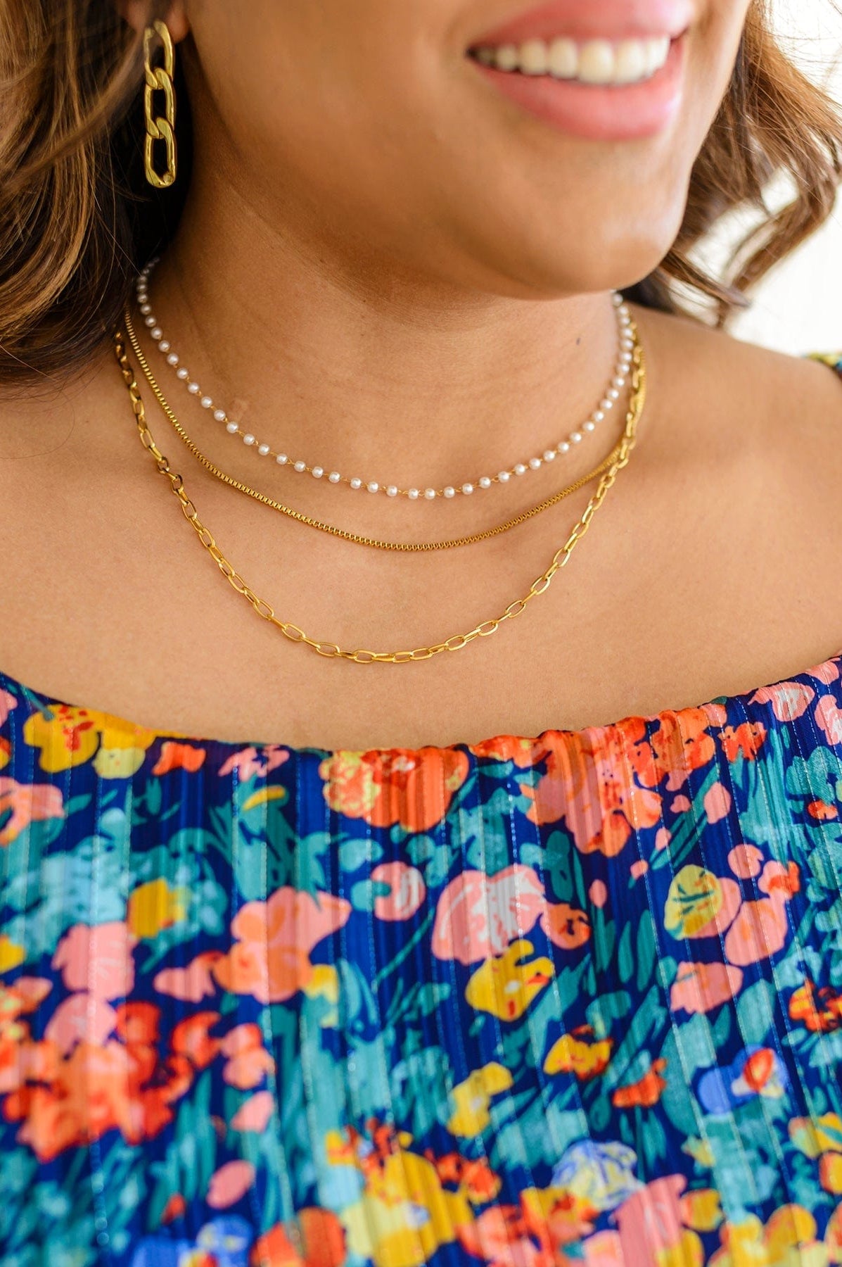 Triple Threat Layered Necklace-Womens-Stay Foxy Boutique, Florissant, Missouri