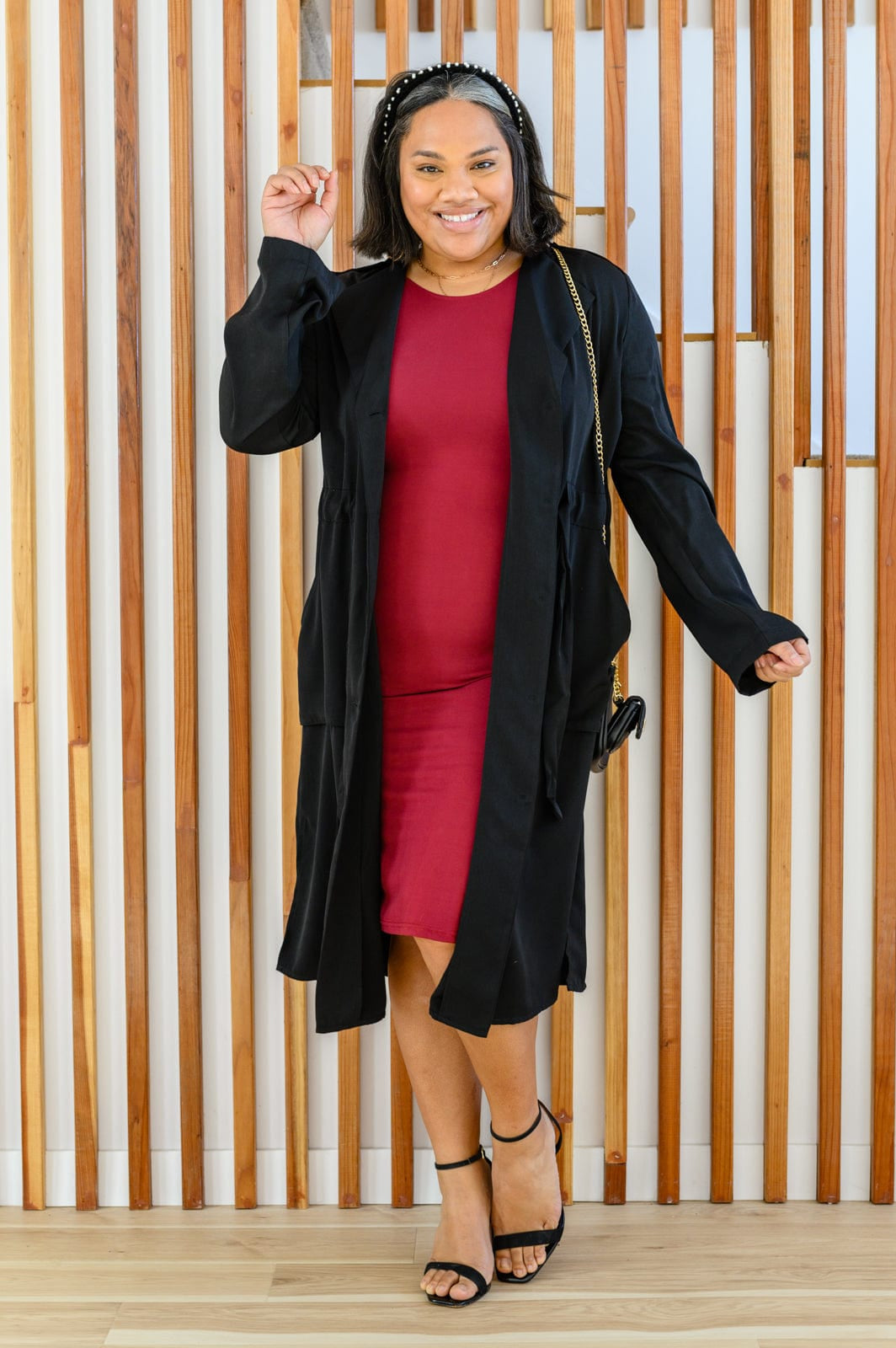 Sure To Fall In Love Bodycon Dress-Womens-Stay Foxy Boutique, Florissant, Missouri