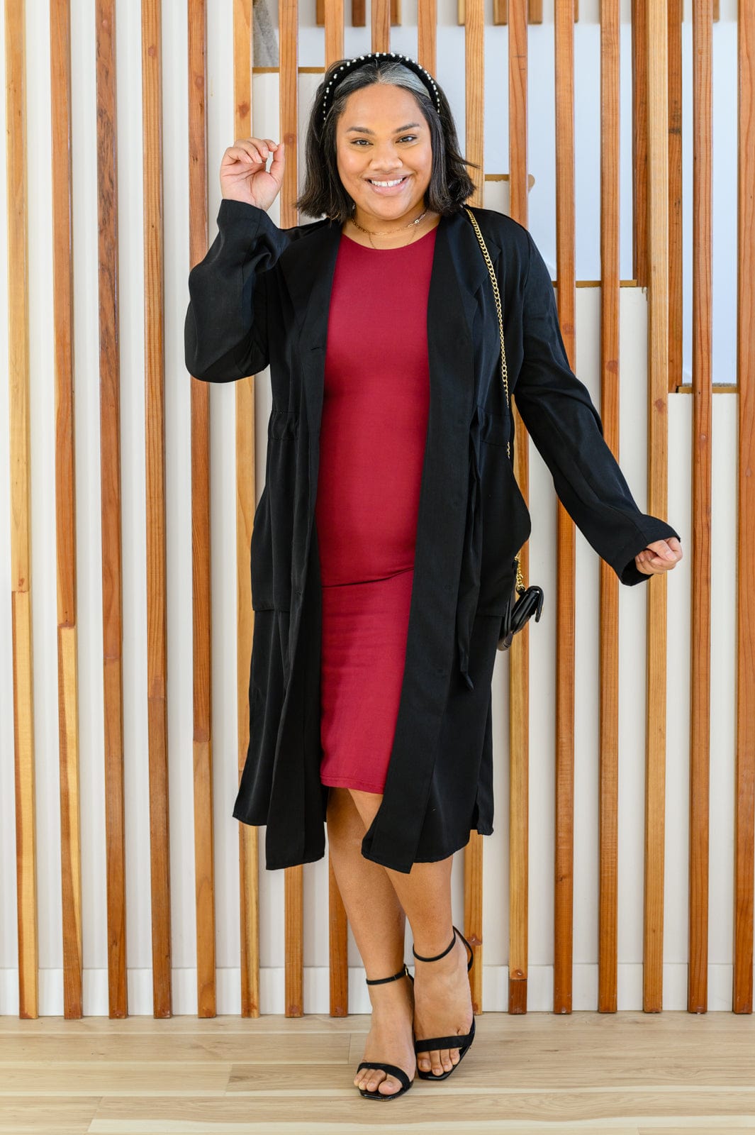 Sure To Fall In Love Bodycon Dress-Womens-Stay Foxy Boutique, Florissant, Missouri