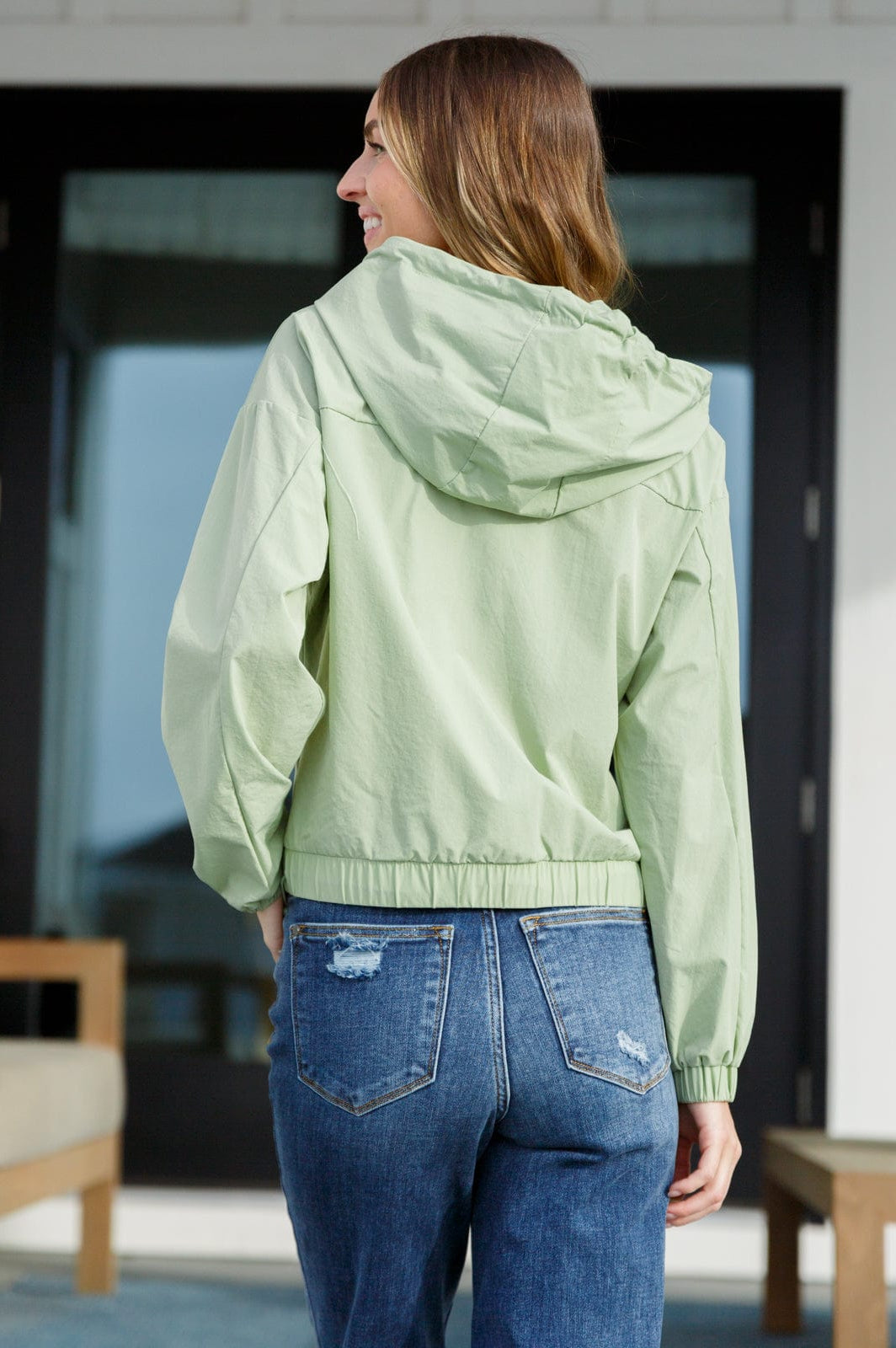 Tomorrow's Forecast Hooded Windbreaker-Layers-Stay Foxy Boutique, Florissant, Missouri