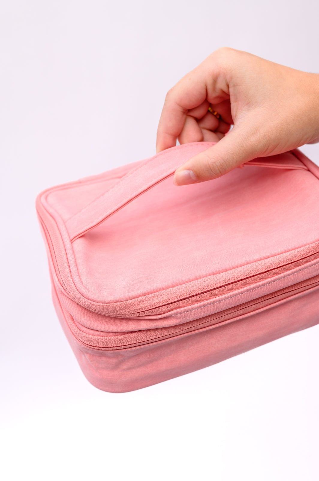Travel Cord Organizer Case in Pink-Womens-Stay Foxy Boutique, Florissant, Missouri