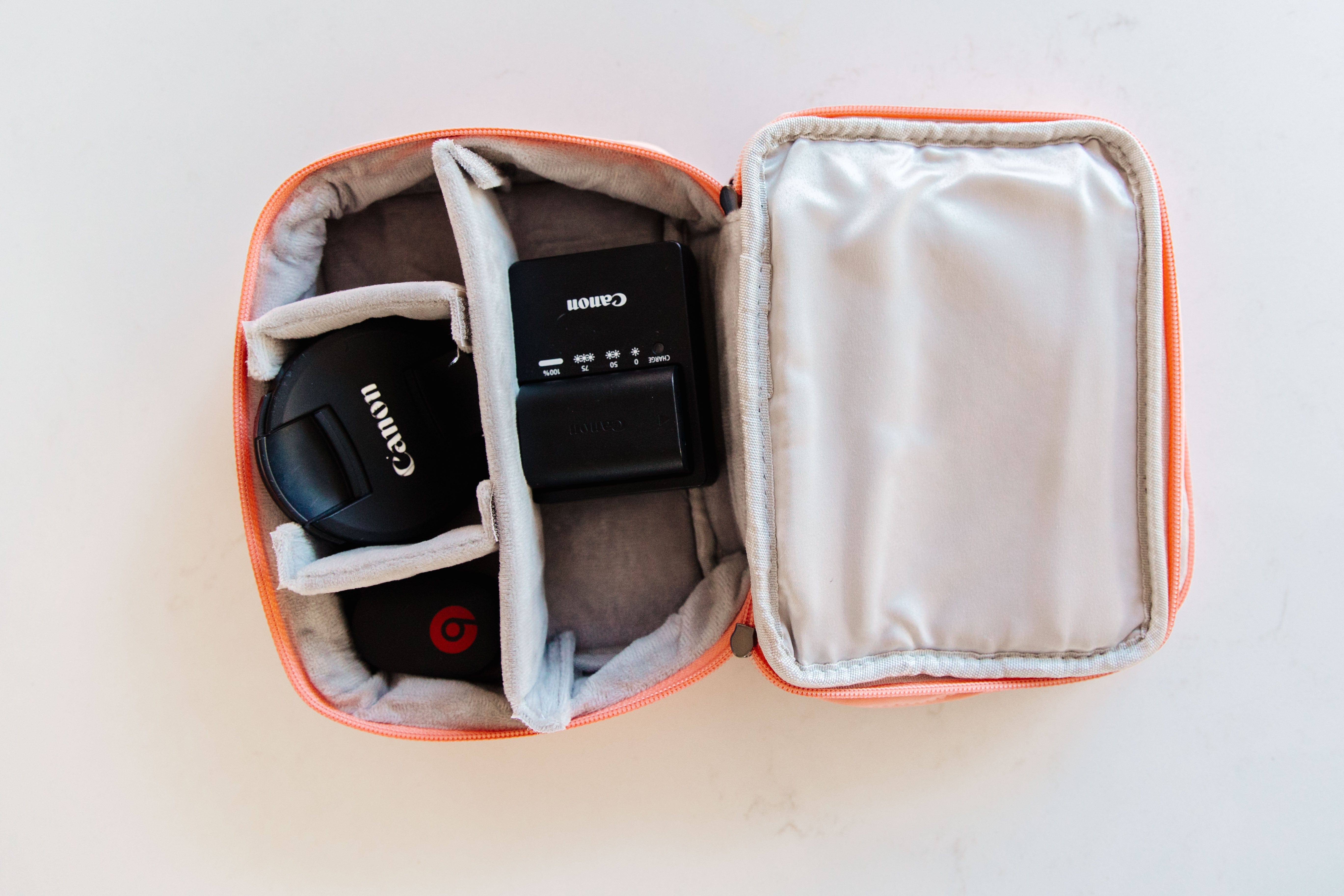 Travel Cord Organizer Case in Pink-Womens-Stay Foxy Boutique, Florissant, Missouri