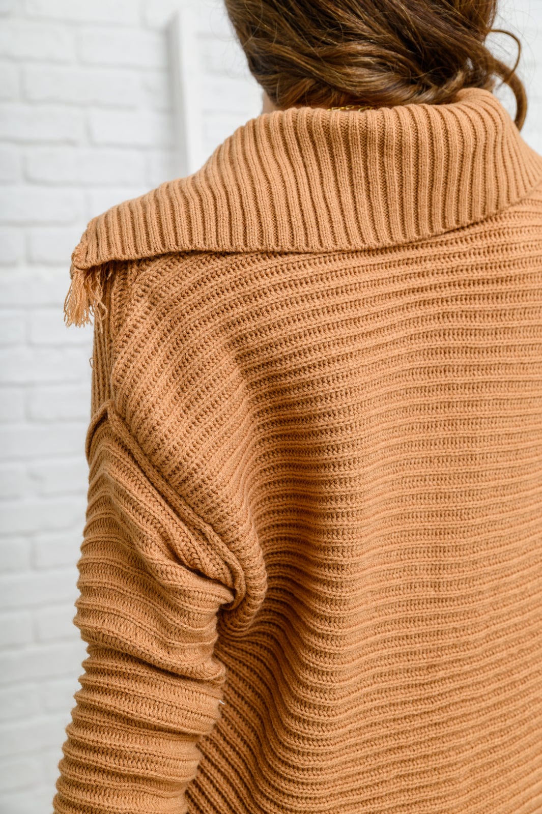Travel Far & Wide Sweater in Taupe-Womens-Stay Foxy Boutique, Florissant, Missouri