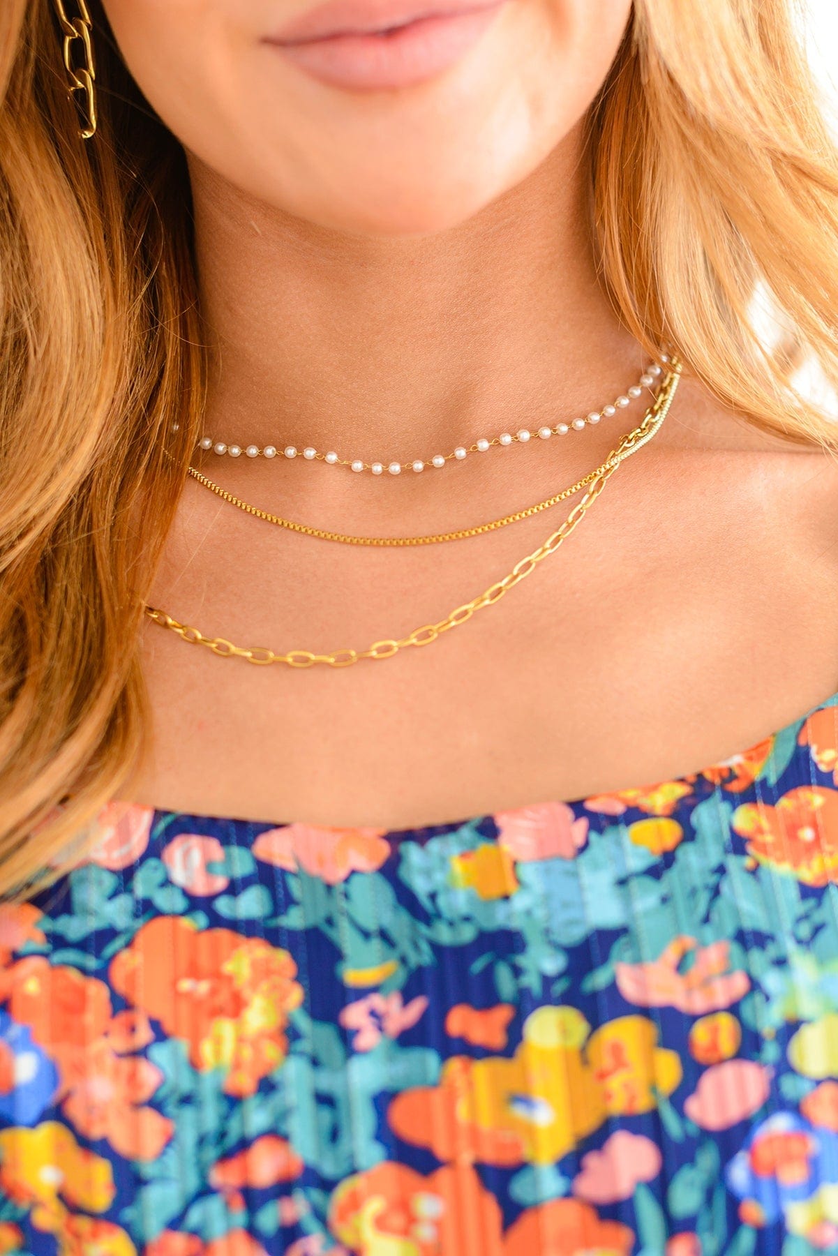 Triple Threat Layered Necklace-Womens-Stay Foxy Boutique, Florissant, Missouri