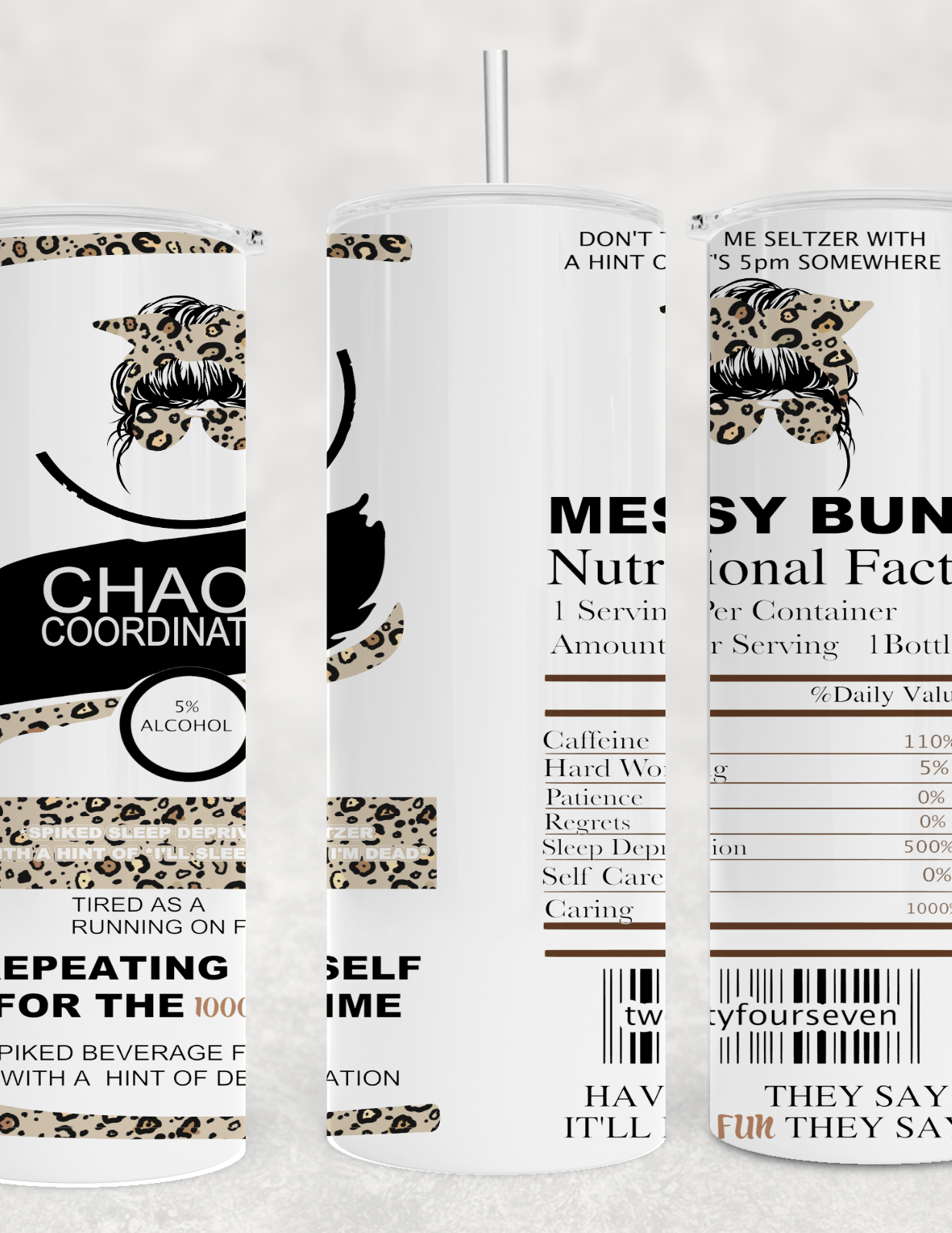 Chaos Coordinator Tumbler-Stay Foxy Boutique, Florissant, Missouri