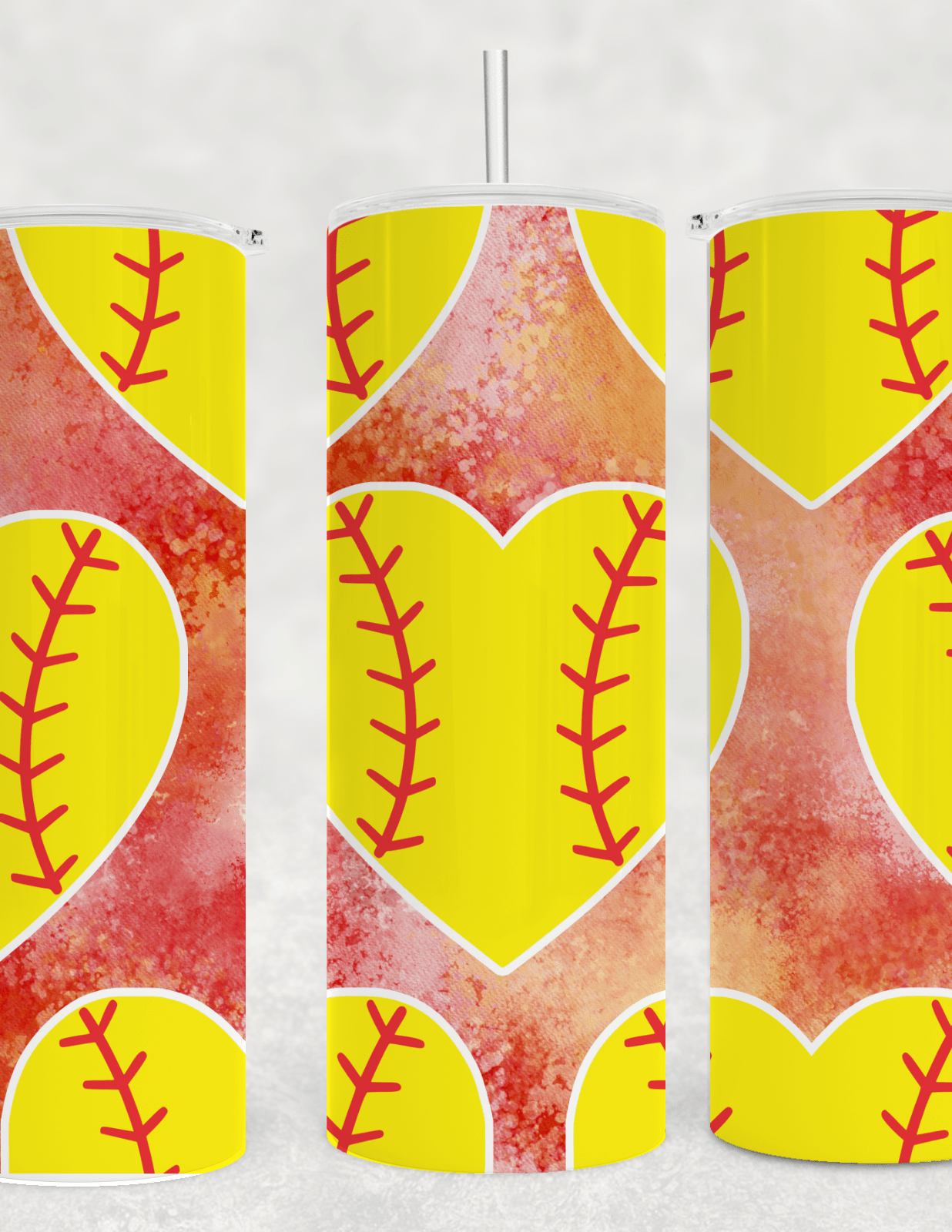 Baseball Heart Tumbler-Stay Foxy Boutique, Florissant, Missouri