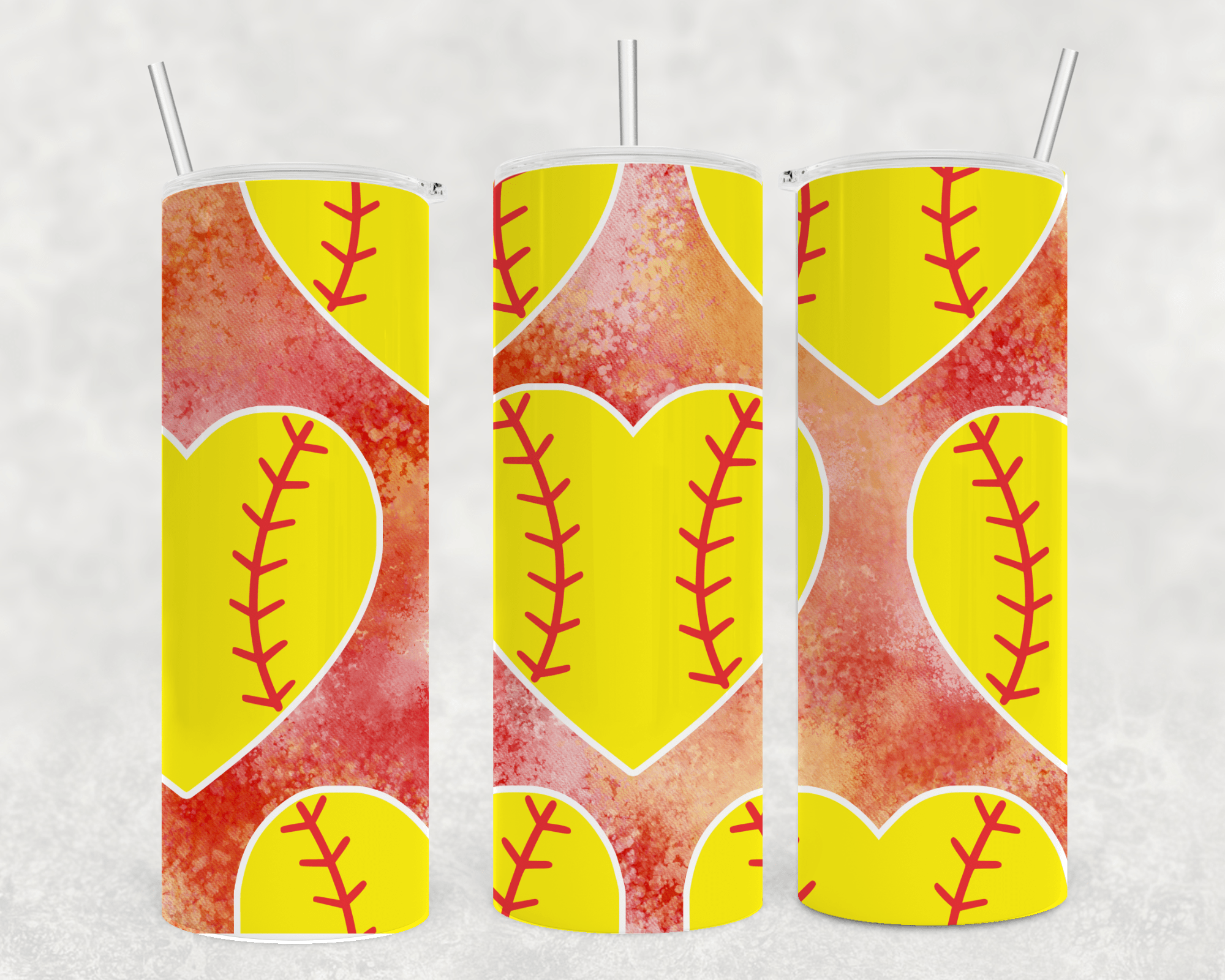 Baseball Heart Tumbler-Stay Foxy Boutique, Florissant, Missouri