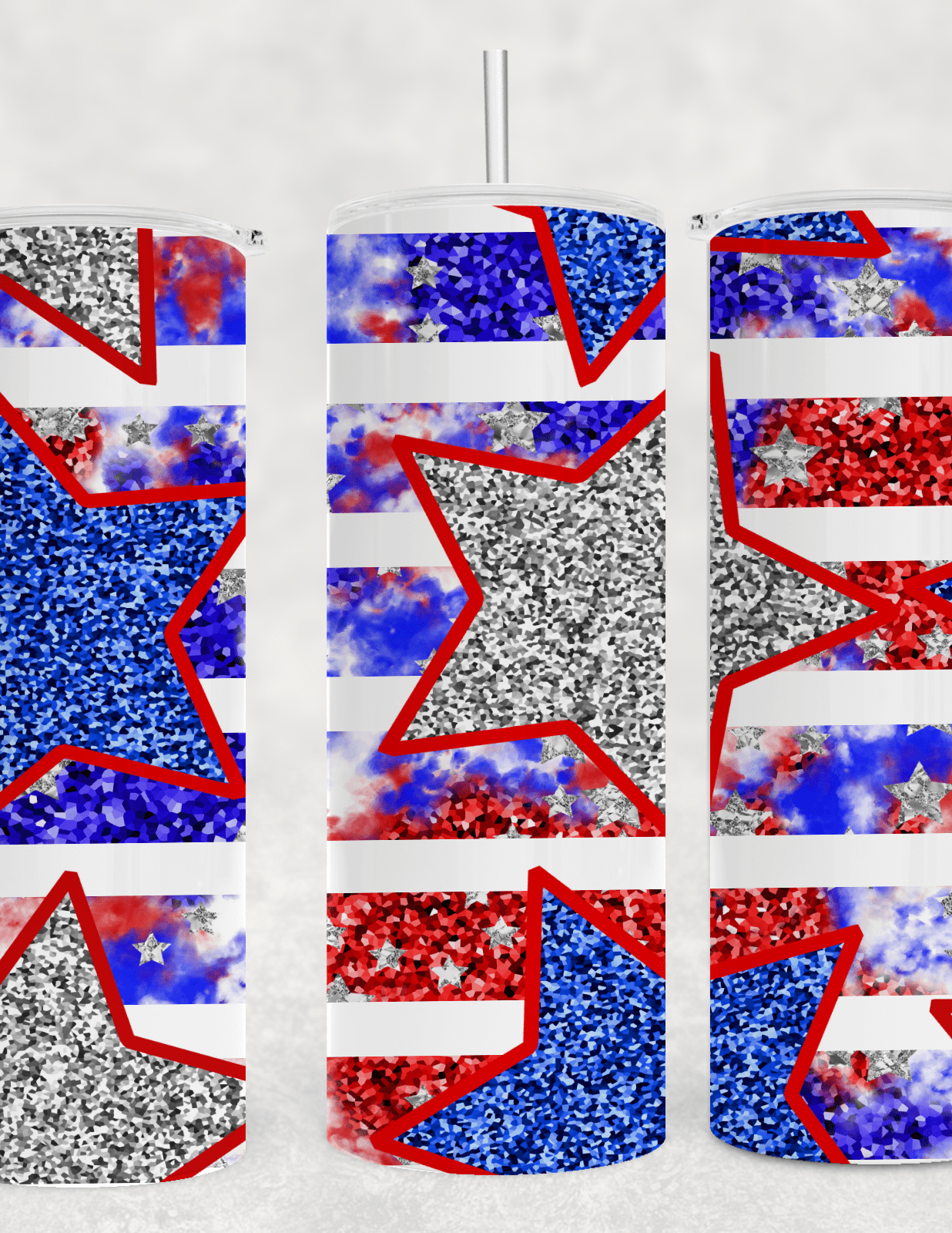 Stars And Stripes Tumbler-Stay Foxy Boutique, Florissant, Missouri