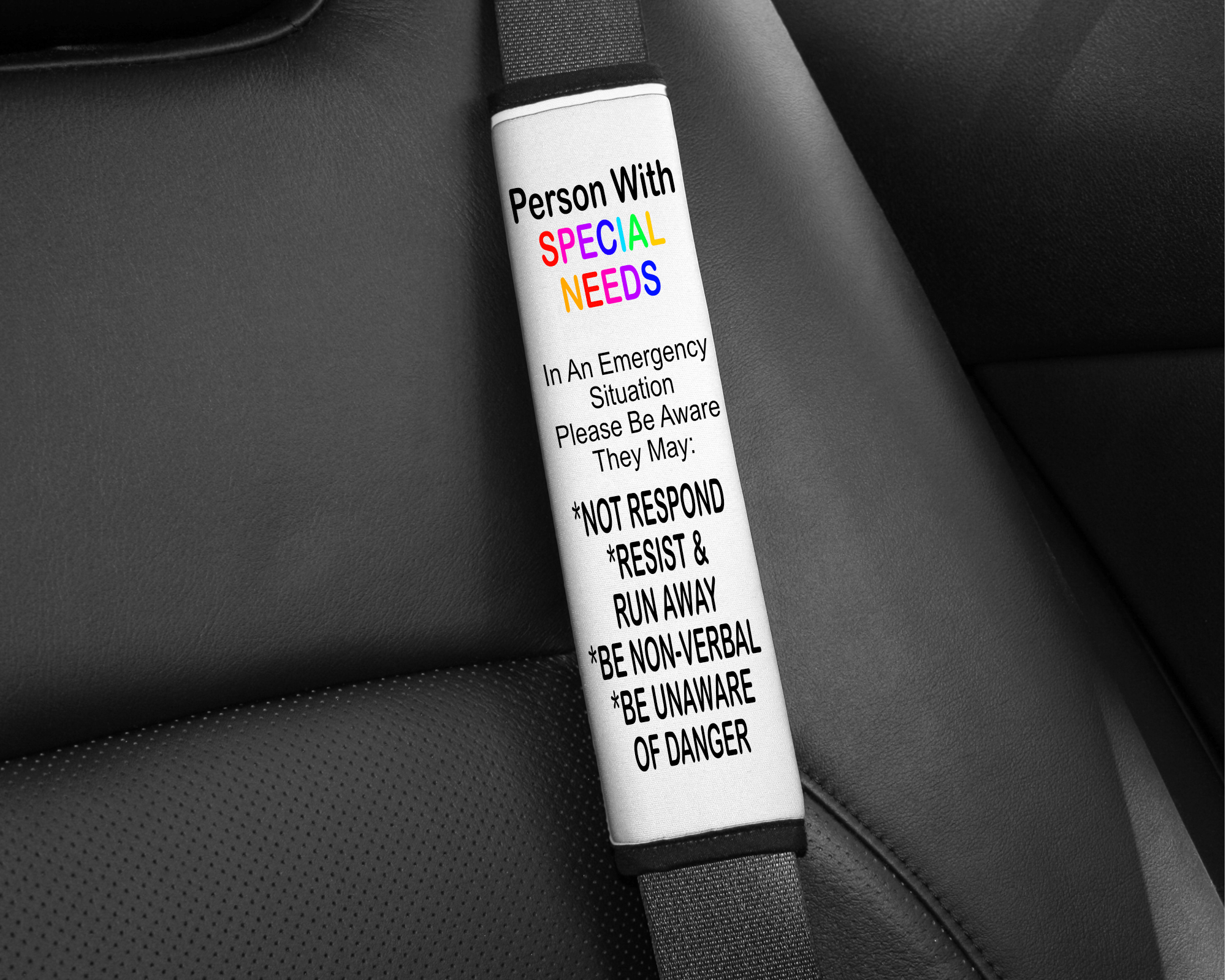 Special Needs Seatbelt Cover-Stay Foxy Boutique, Florissant, Missouri