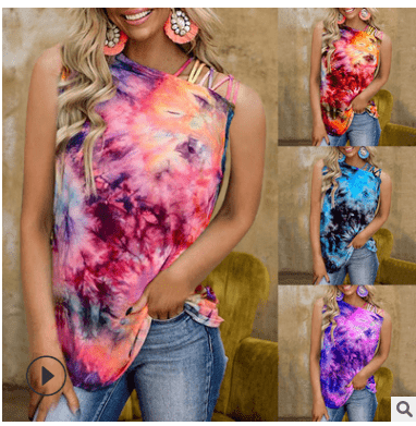 SLEEVELESS, Short Sleeve, Long Sleev3 TIE DYE TOPS-Stay Foxy Boutique, Florissant, Missouri