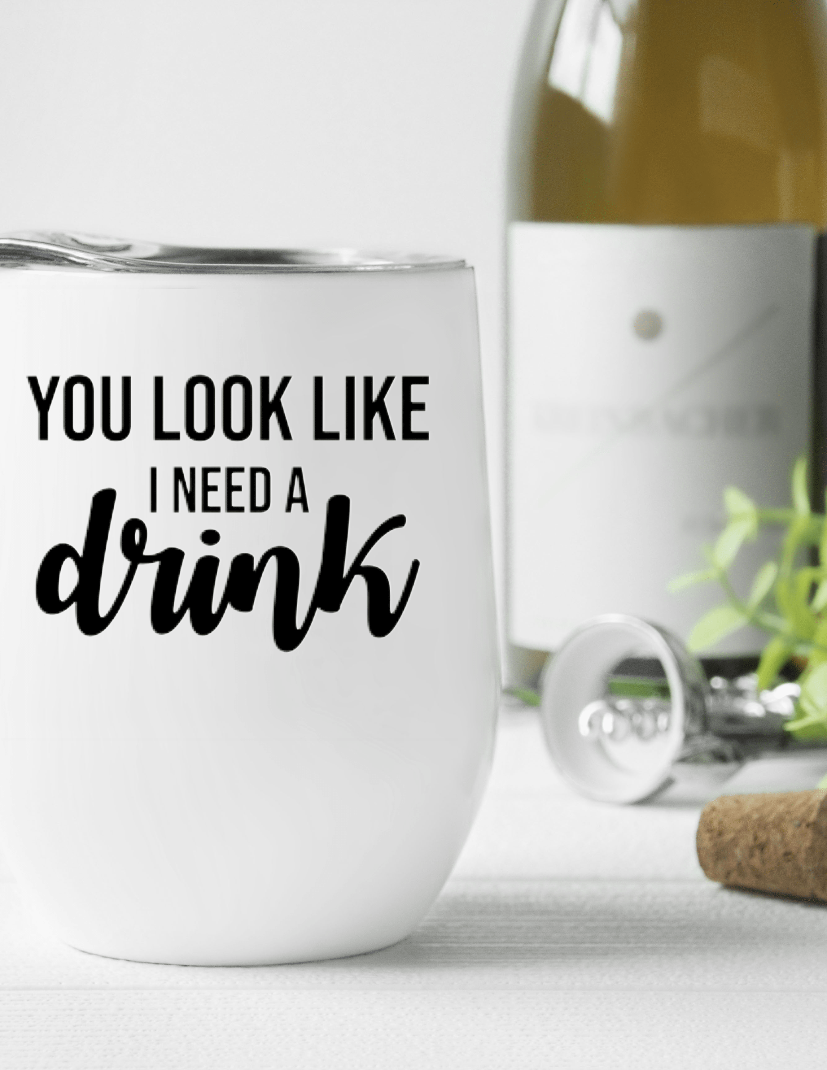 You Look Like Mug /Wine Cup-Stay Foxy Boutique, Florissant, Missouri