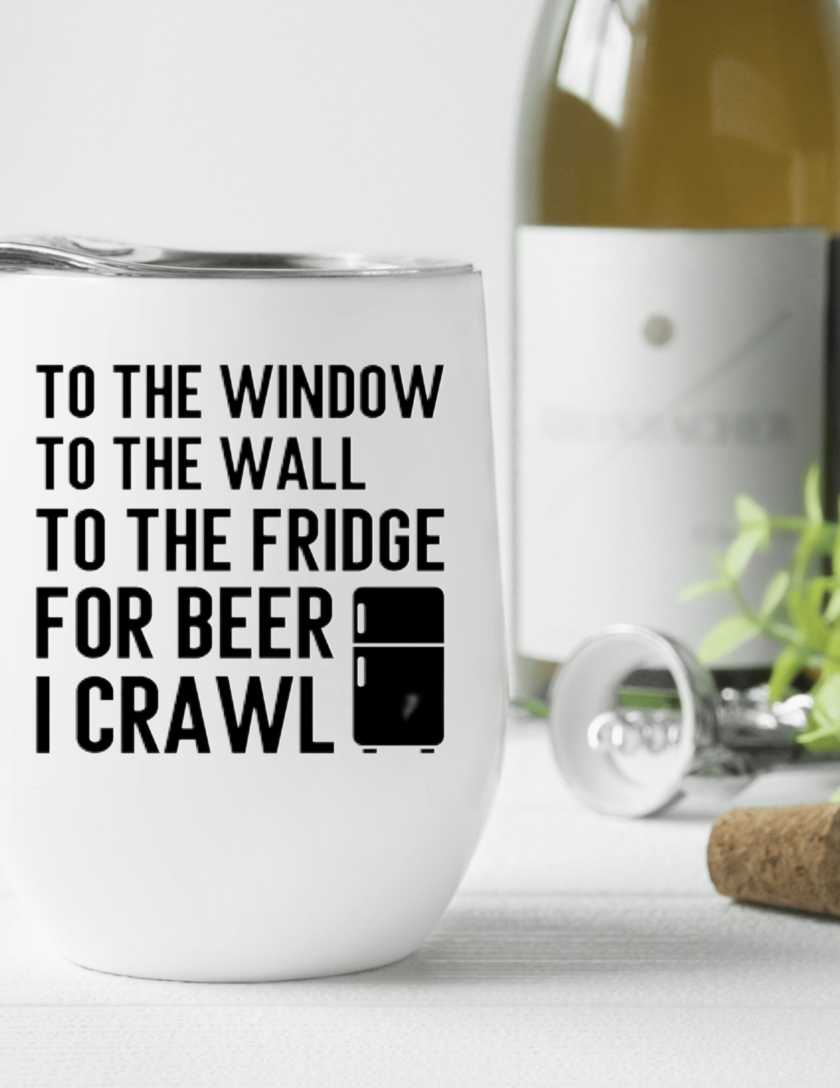 To The Window Mug /Wine Cup-Stay Foxy Boutique, Florissant, Missouri
