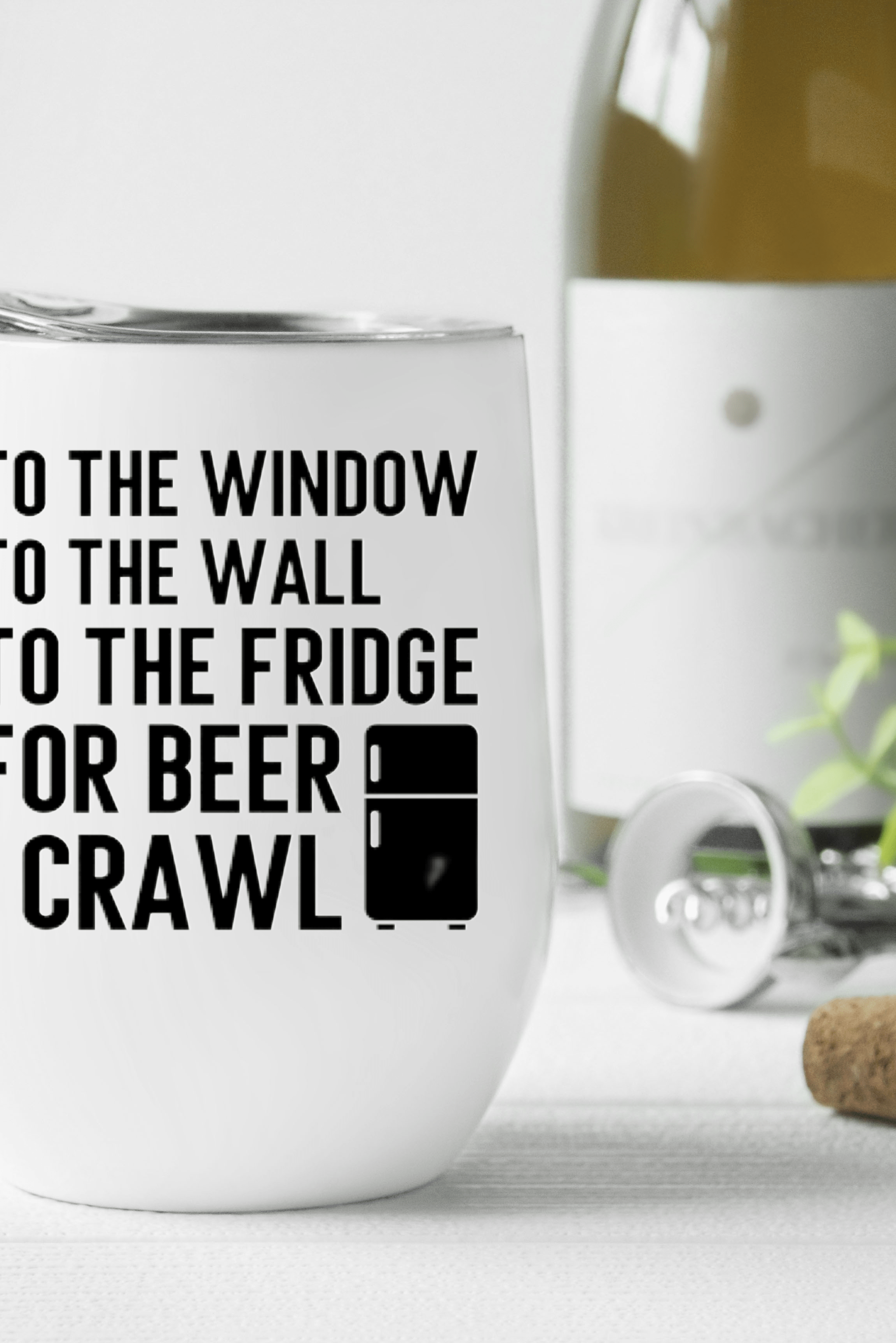 To The Window Mug /Wine Cup-Stay Foxy Boutique, Florissant, Missouri