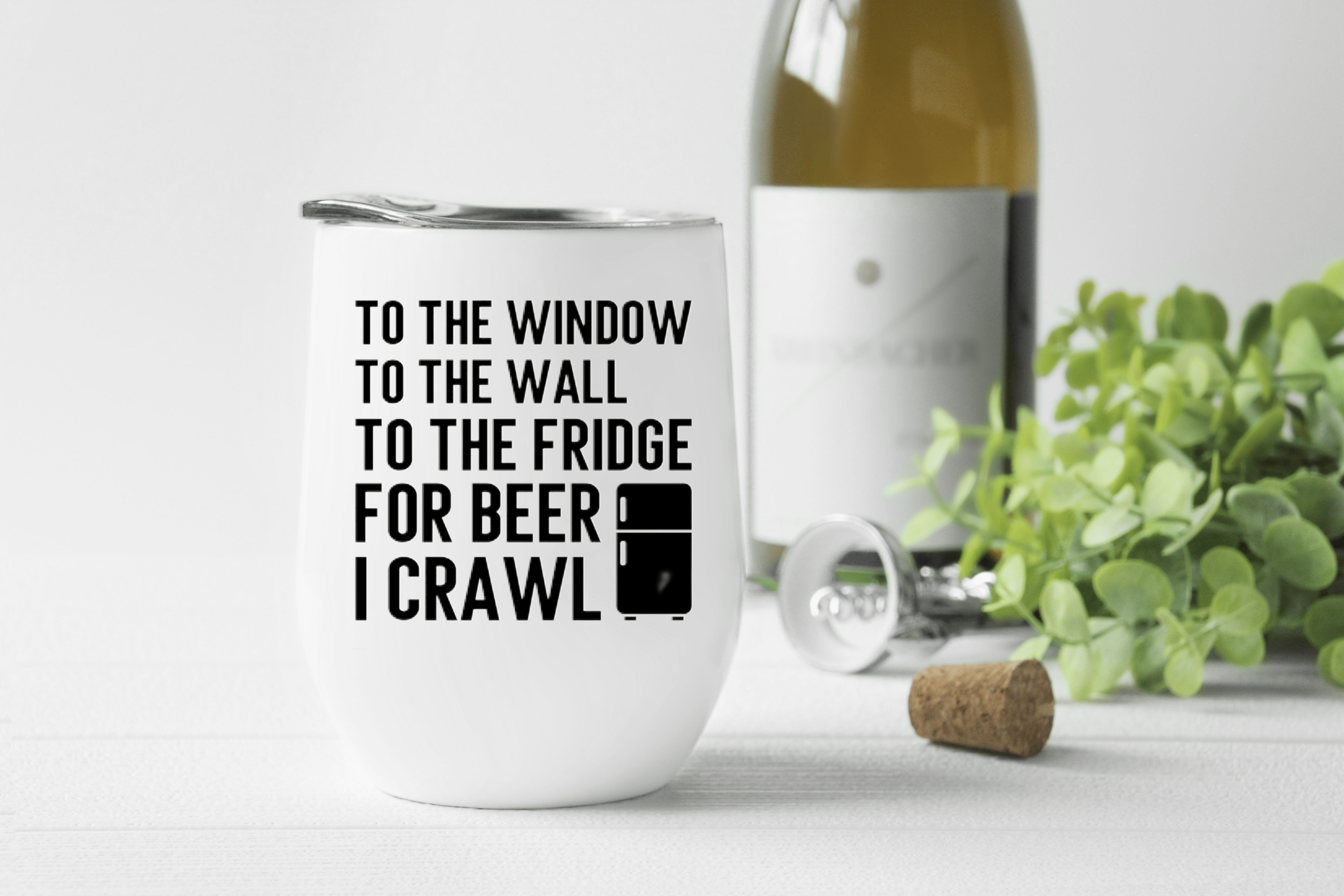 To The Window Mug /Wine Cup-Stay Foxy Boutique, Florissant, Missouri