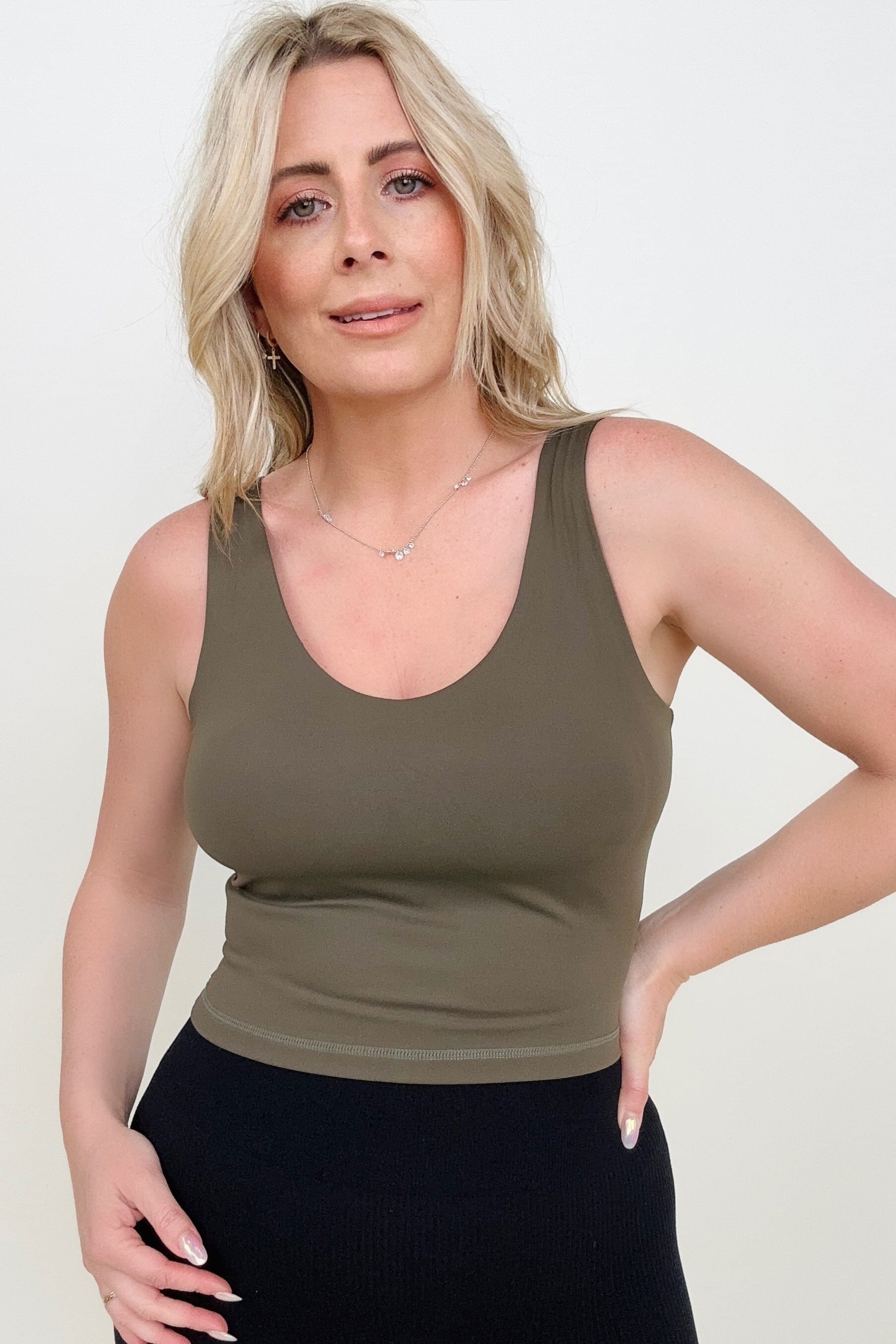 5 Colors - FawnFit Short Lift Tank 2.0-Tank Tops & Camis-Stay Foxy Boutique, Florissant, Missouri