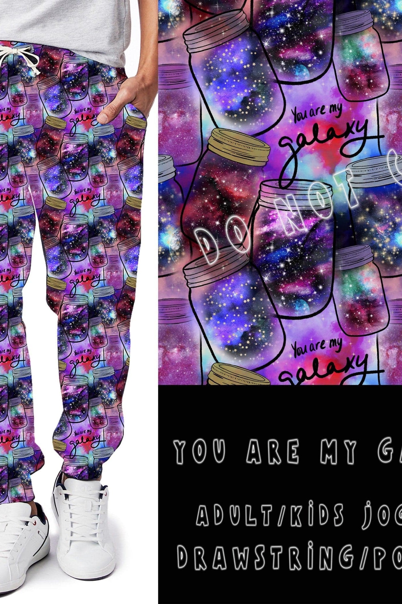 BATCH 65- YOU ARE MY GALAXY LEGGINGS/CAPRI/JOGGERS-Stay Foxy Boutique, Florissant, Missouri