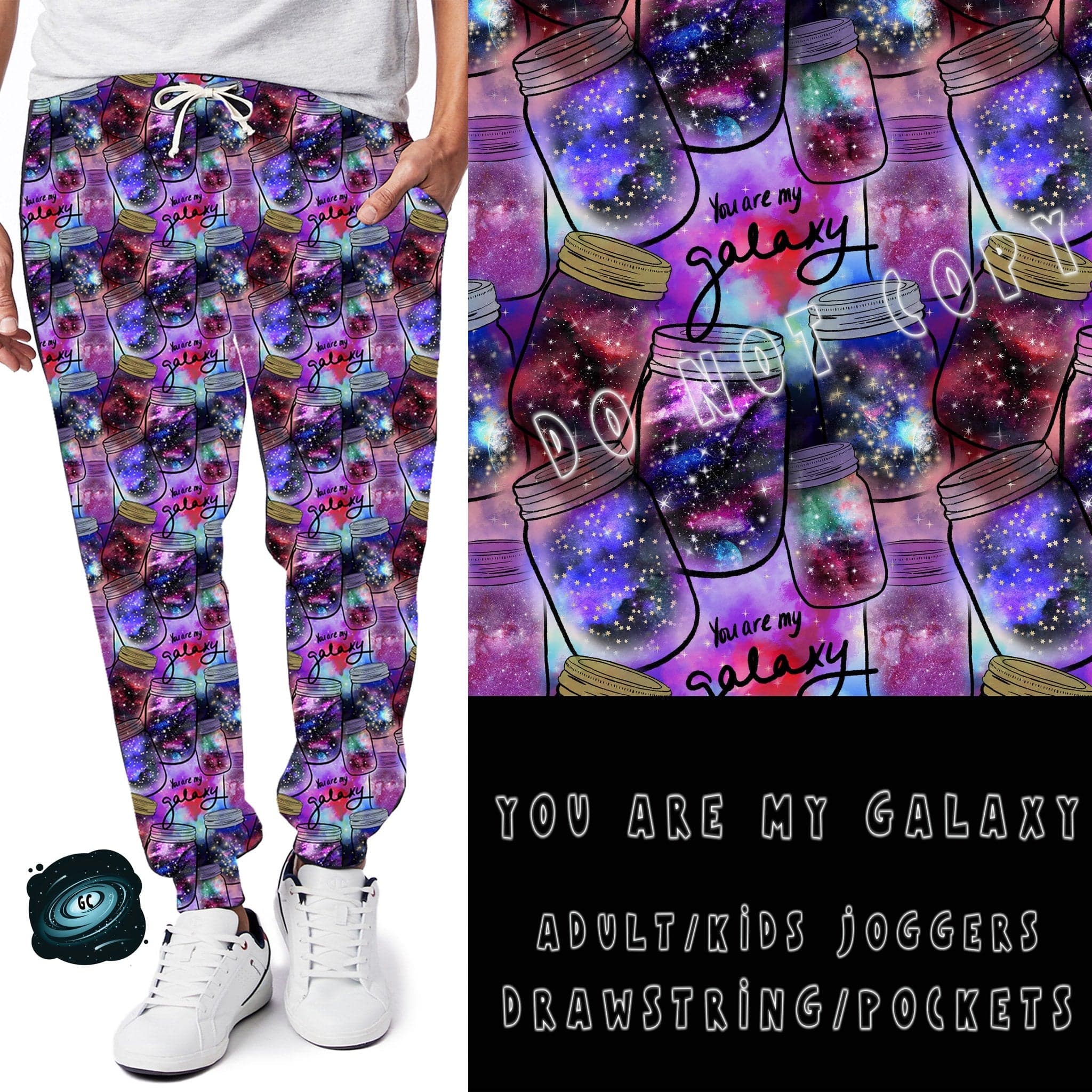 BATCH 65- YOU ARE MY GALAXY LEGGINGS/CAPRI/JOGGERS-Stay Foxy Boutique, Florissant, Missouri