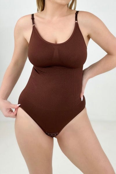 FawnFit Power Smoothing Shapewear Bodysuit-Shaping Bodysuits-Stay Foxy Boutique, Florissant, Missouri