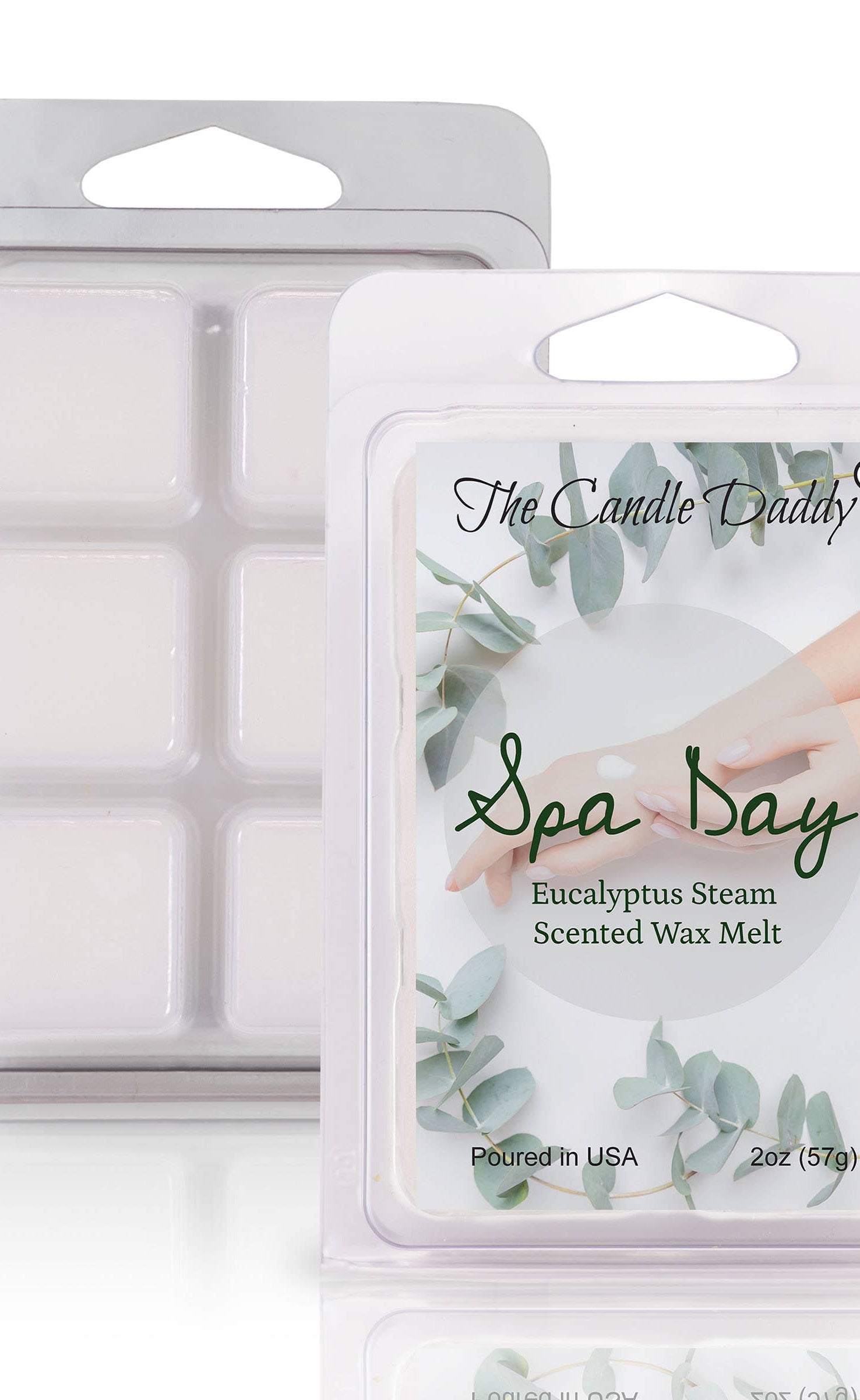 SPA DAY - RELAXING AROMA THERAPY EUCALYPTUS SCENTED WAX MELT-Stay Foxy Boutique, Florissant, Missouri