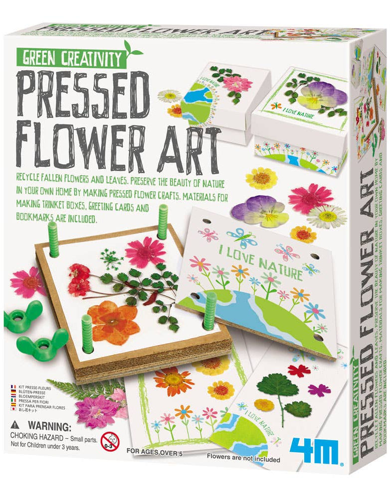 4M Pressed Flower Art, DIY Kit-Stay Foxy Boutique, Florissant, Missouri