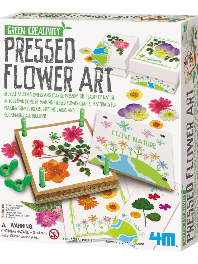4M Pressed Flower Art, DIY Kit-Stay Foxy Boutique, Florissant, Missouri