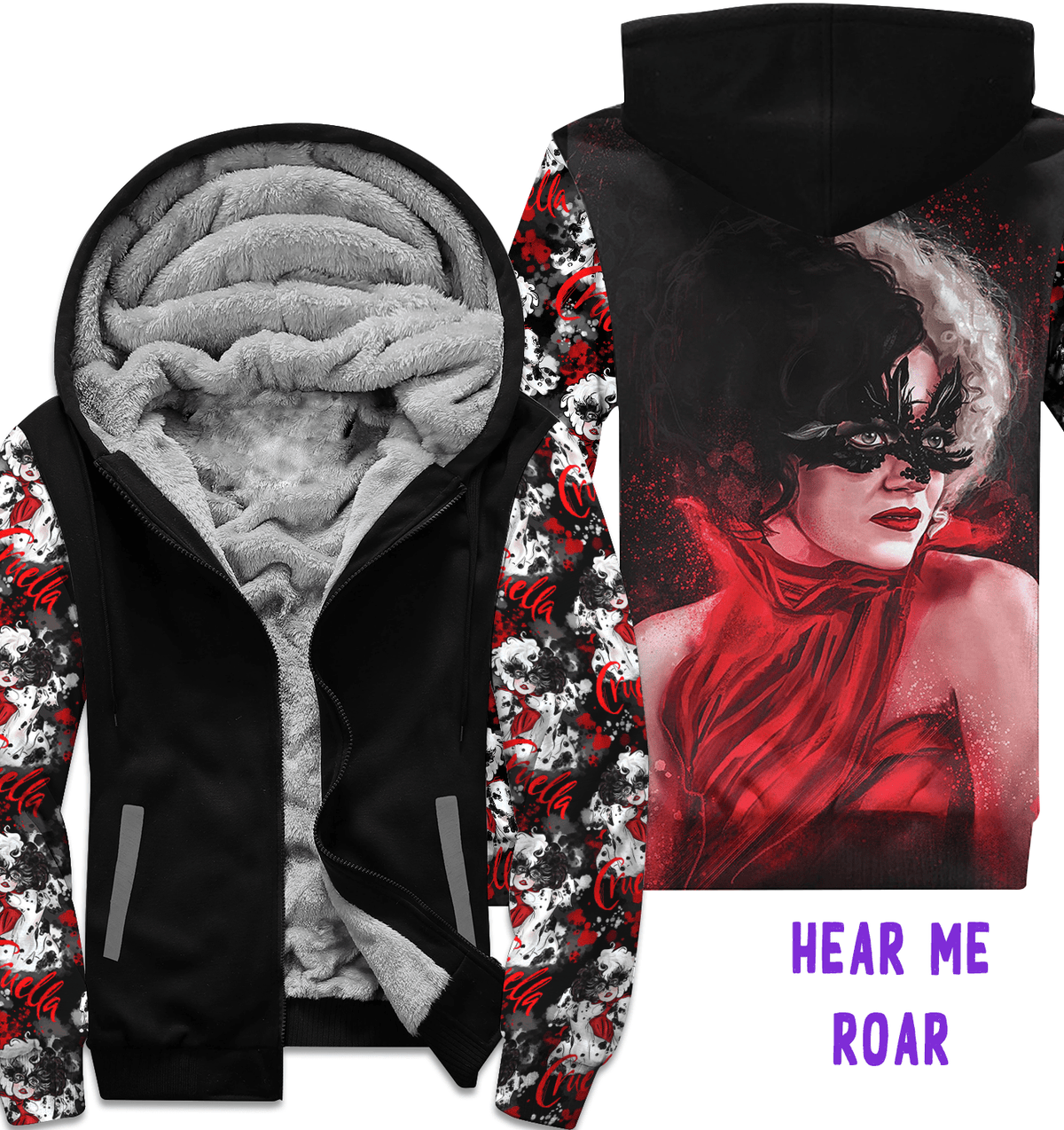 FLEECE JACKET RUN 2- HEAR ME ROAR-Stay Foxy Boutique, Florissant, Missouri