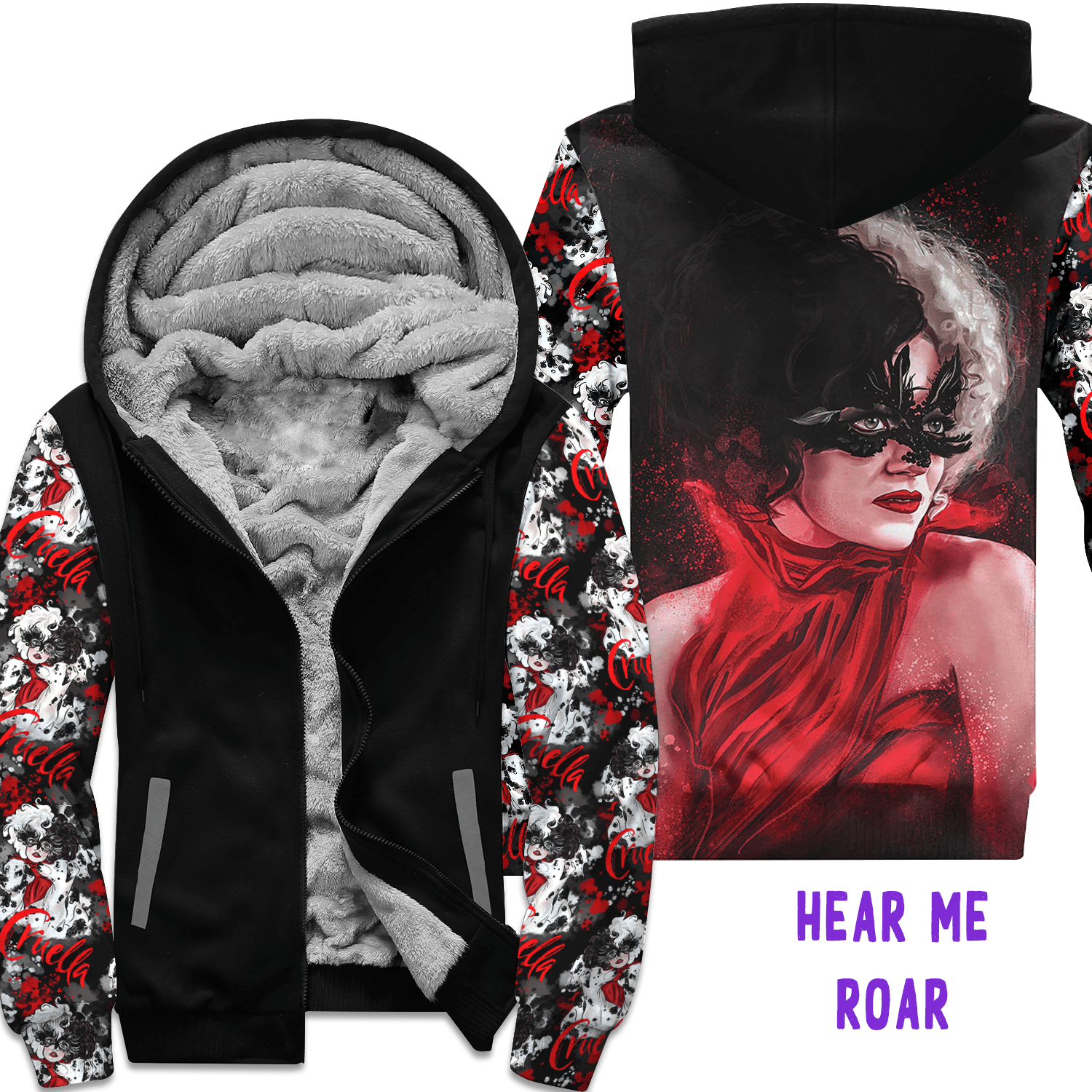 FLEECE JACKET RUN 2- HEAR ME ROAR-Stay Foxy Boutique, Florissant, Missouri
