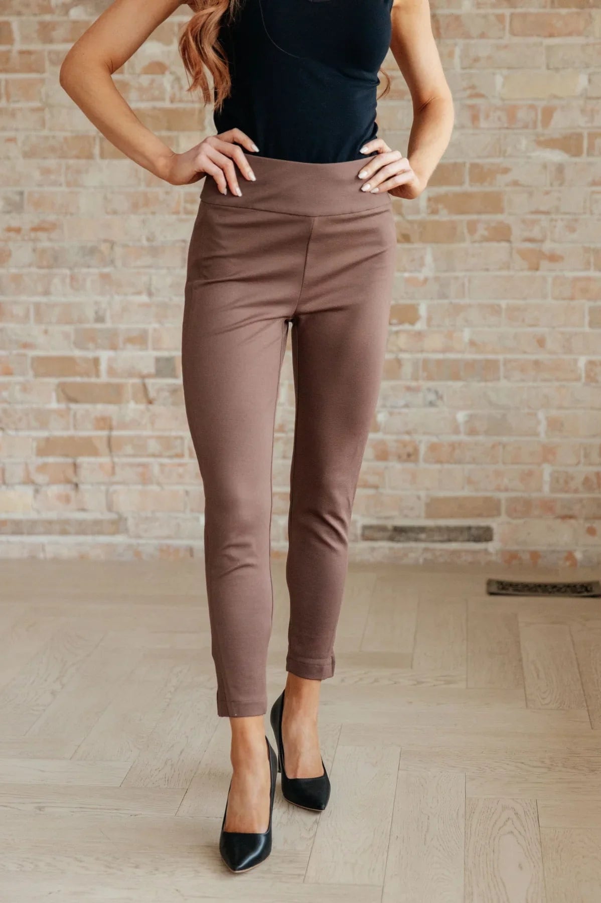 PREORDER: Magic Ankle Crop Skinny Pants in Twelve Colors-Womens-Stay Foxy Boutique, Florissant, Missouri